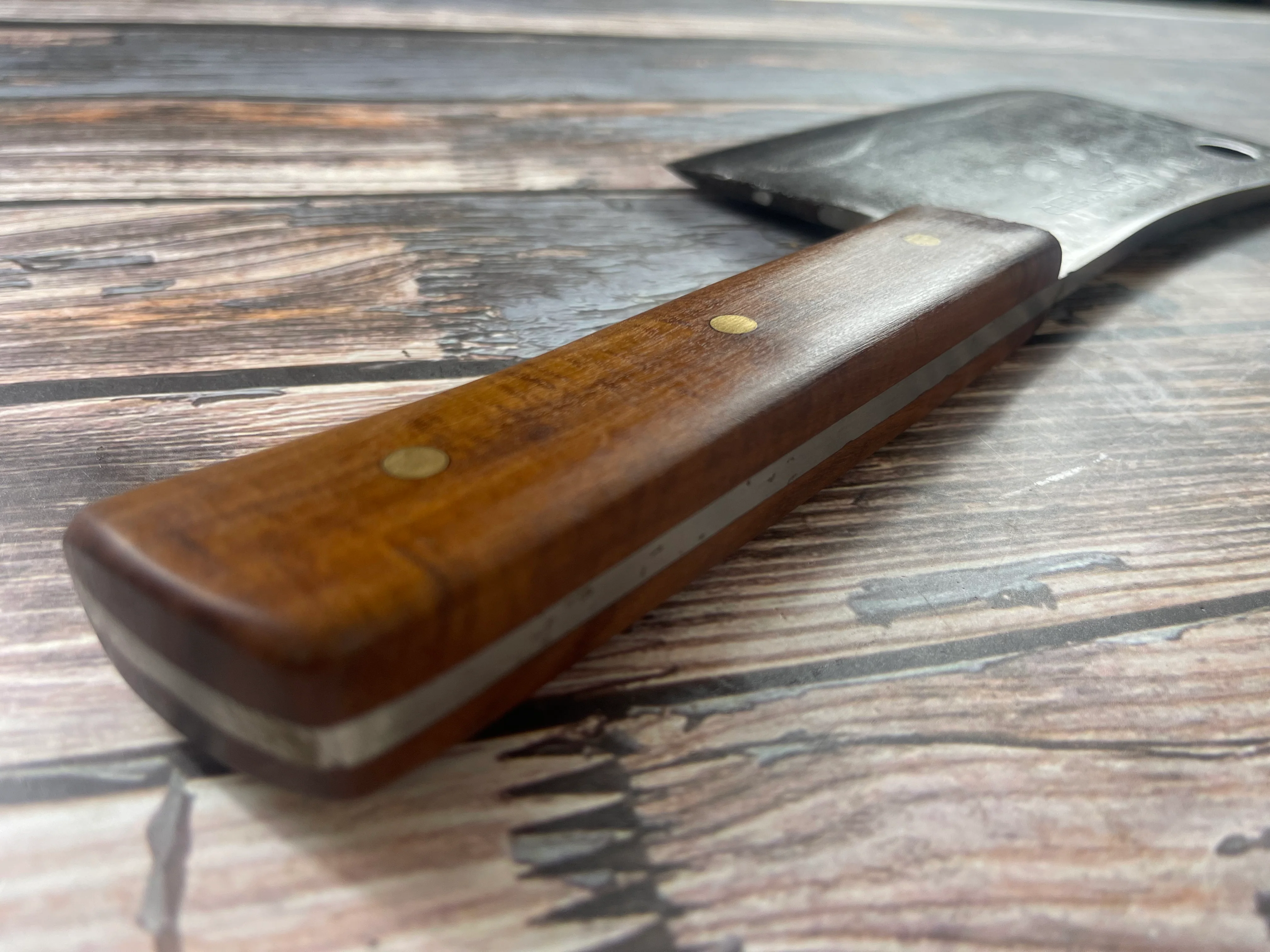Premium Vintage Dexter Butcher Cleaver Knife 200mm Carbon Steel 🇺🇸 - Image 12