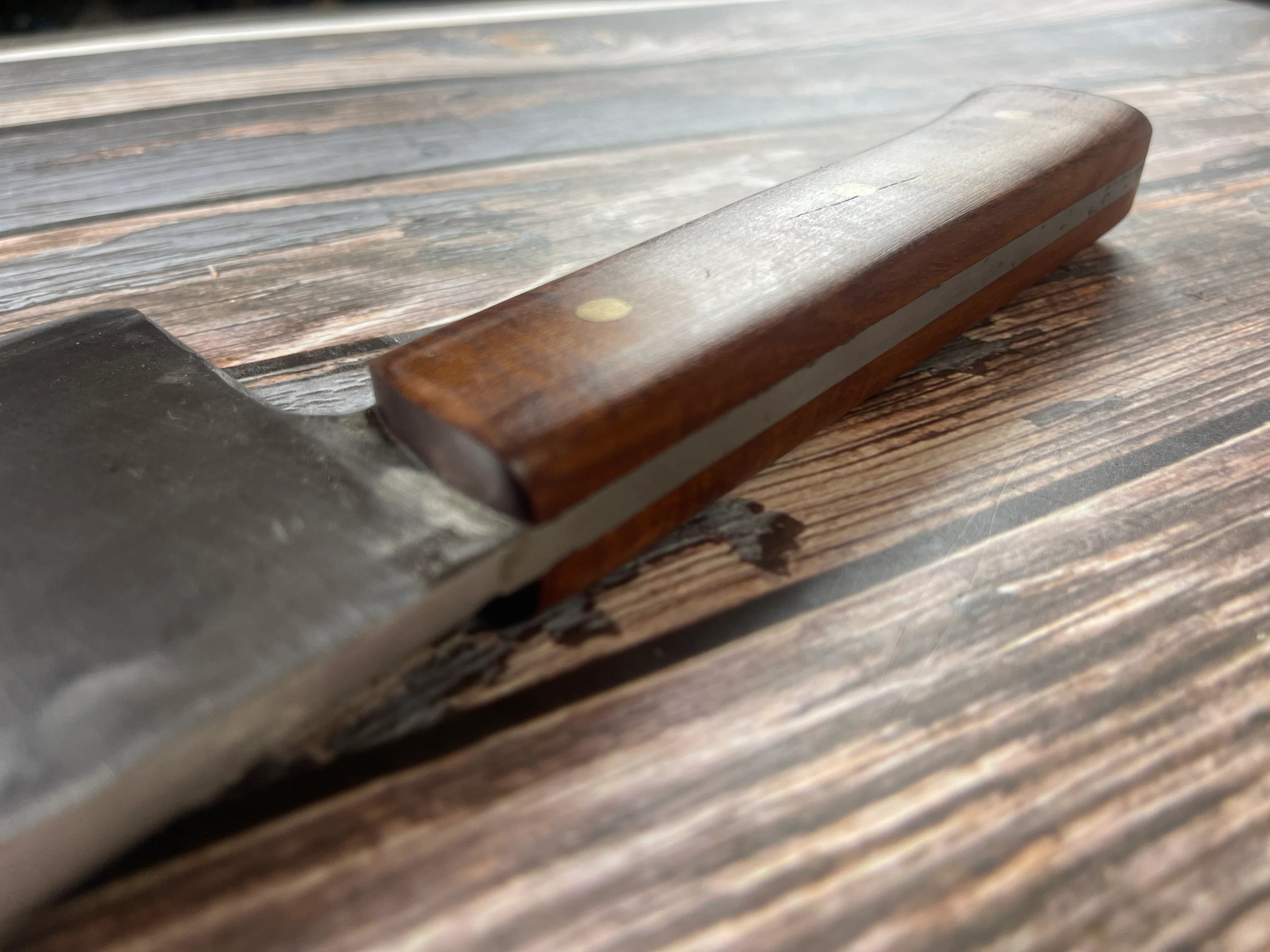 Premium Vintage Dexter Butcher Cleaver Knife 200mm Carbon Steel 🇺🇸 - Image 16