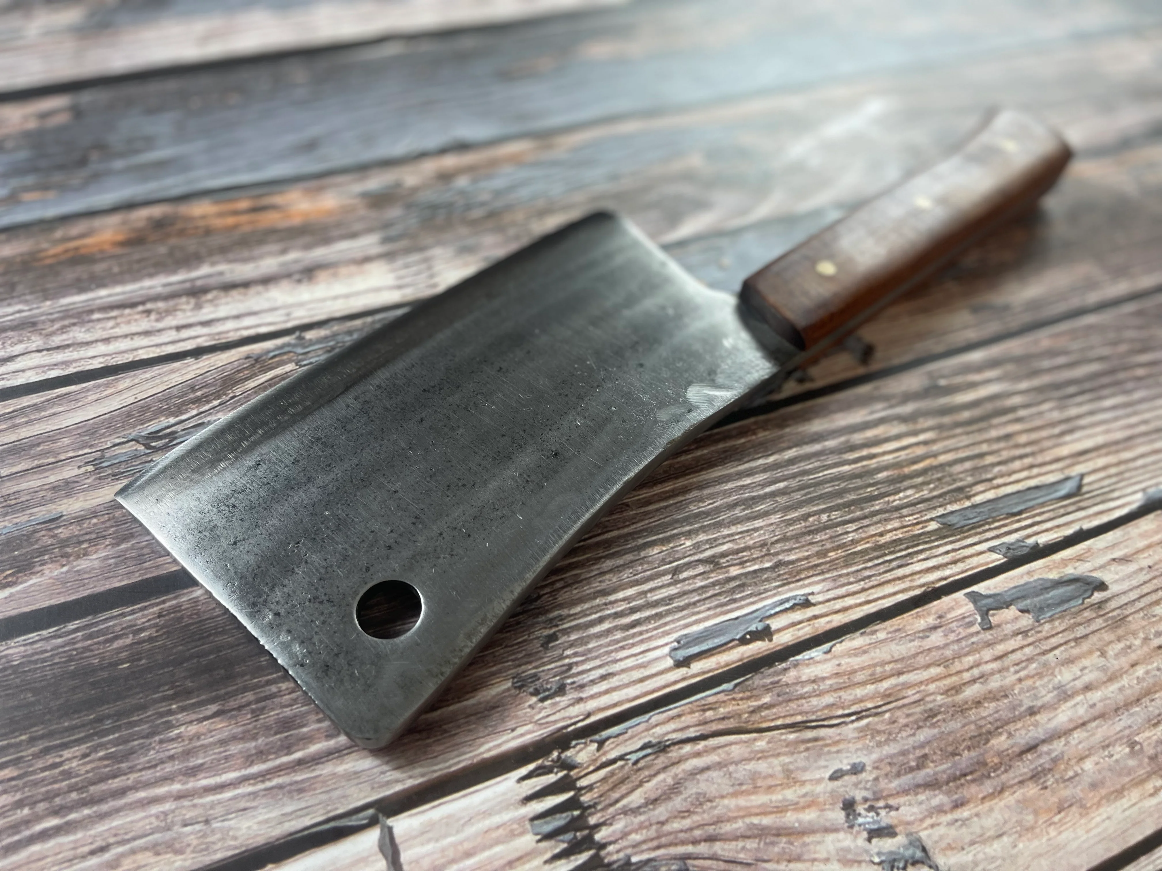 Premium Vintage Dexter Butcher Cleaver Knife 200mm Carbon Steel 🇺🇸 - Image 18