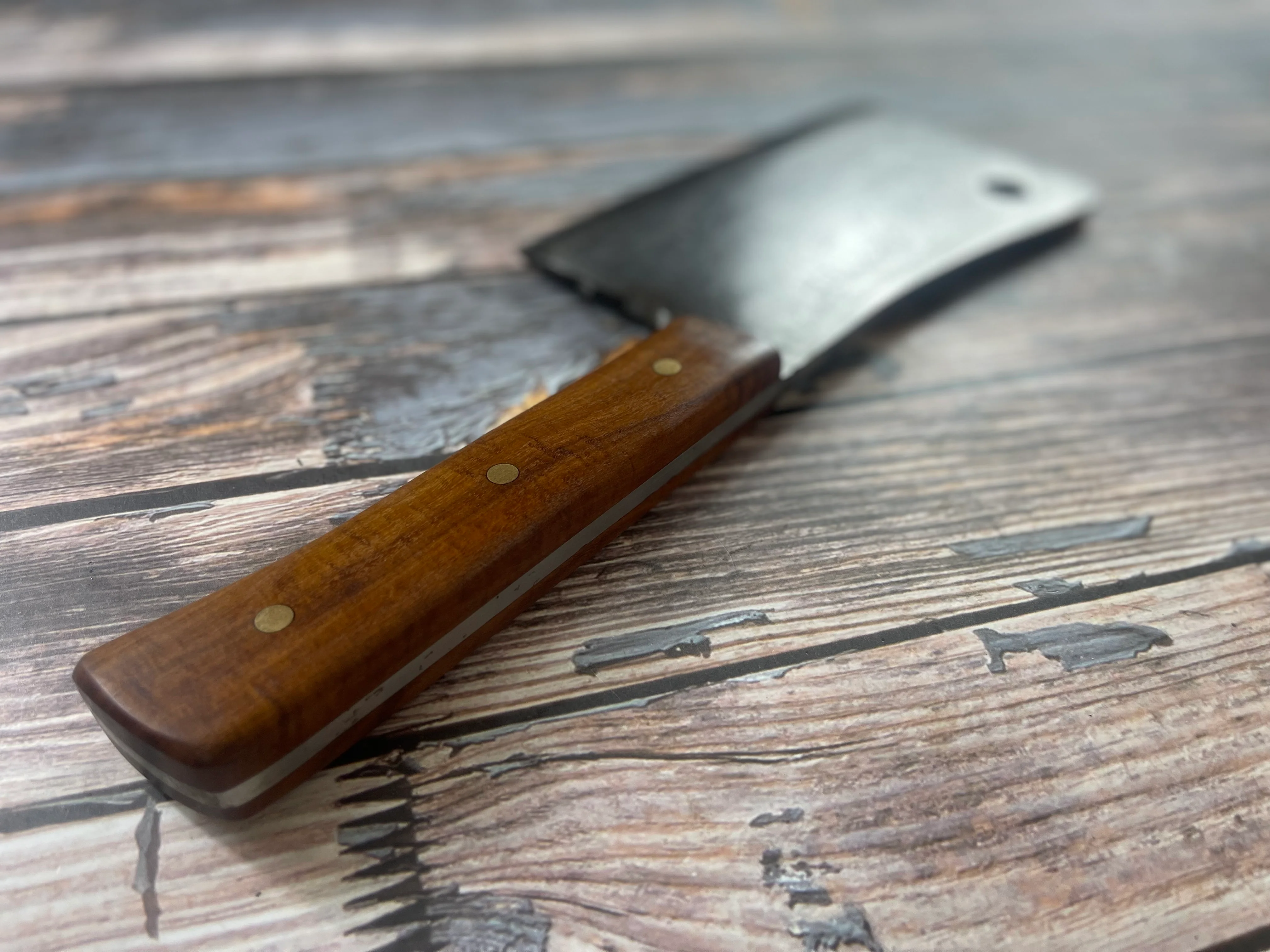 Premium Vintage Dexter Butcher Cleaver Knife 200mm Carbon Steel 🇺🇸 - Image 7