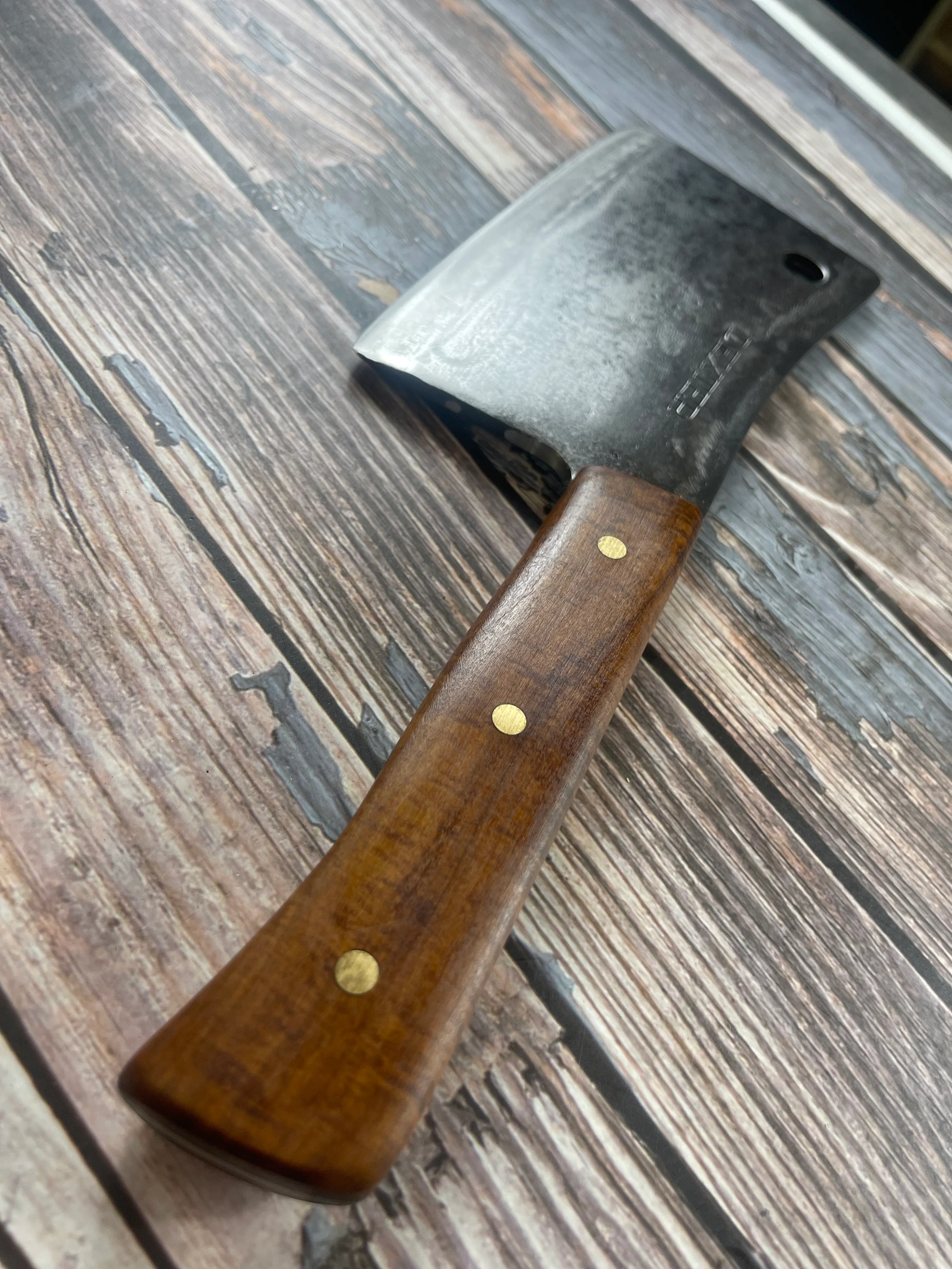 Premium Vintage Dexter Butcher Cleaver Knife 200mm Carbon Steel 🇺🇸 - Image 9