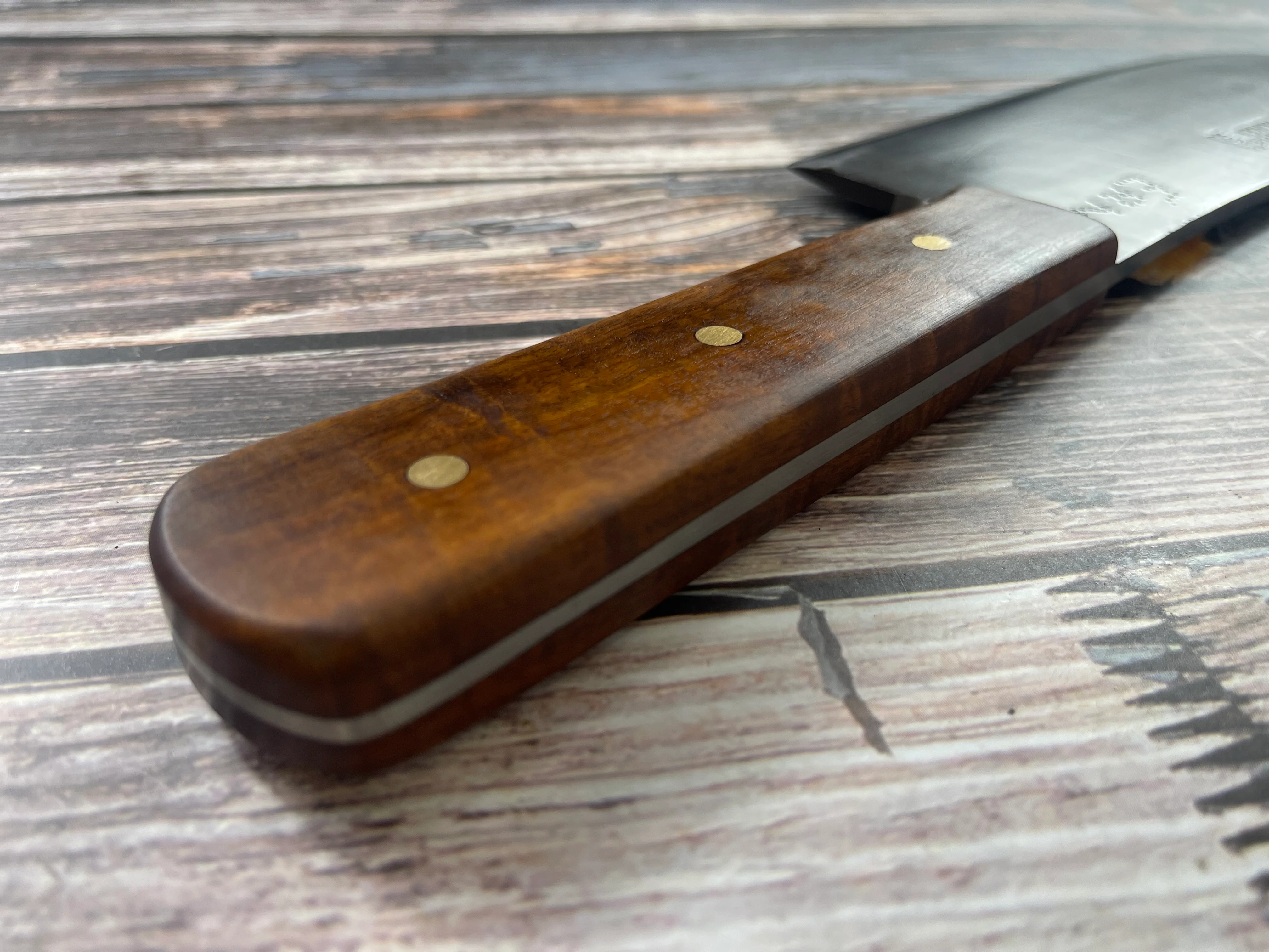 Premium Vintage Gustav Emil Ern Butcher Cleaver Knife 250mm Carbon Steel 🇩🇪 - Image 10