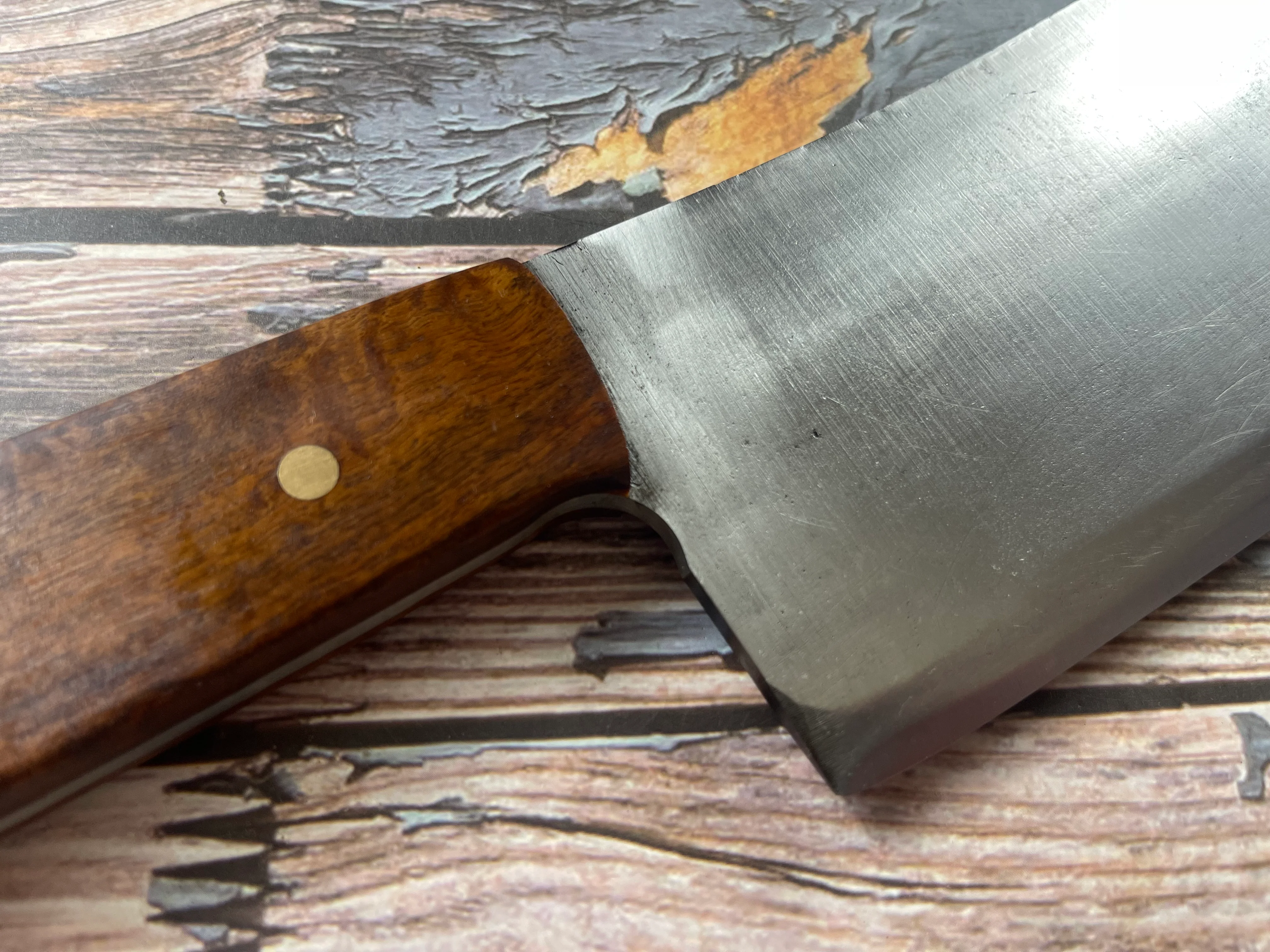 Premium Vintage Gustav Emil Ern Butcher Cleaver Knife 250mm Carbon Steel 🇩🇪 - Image 11