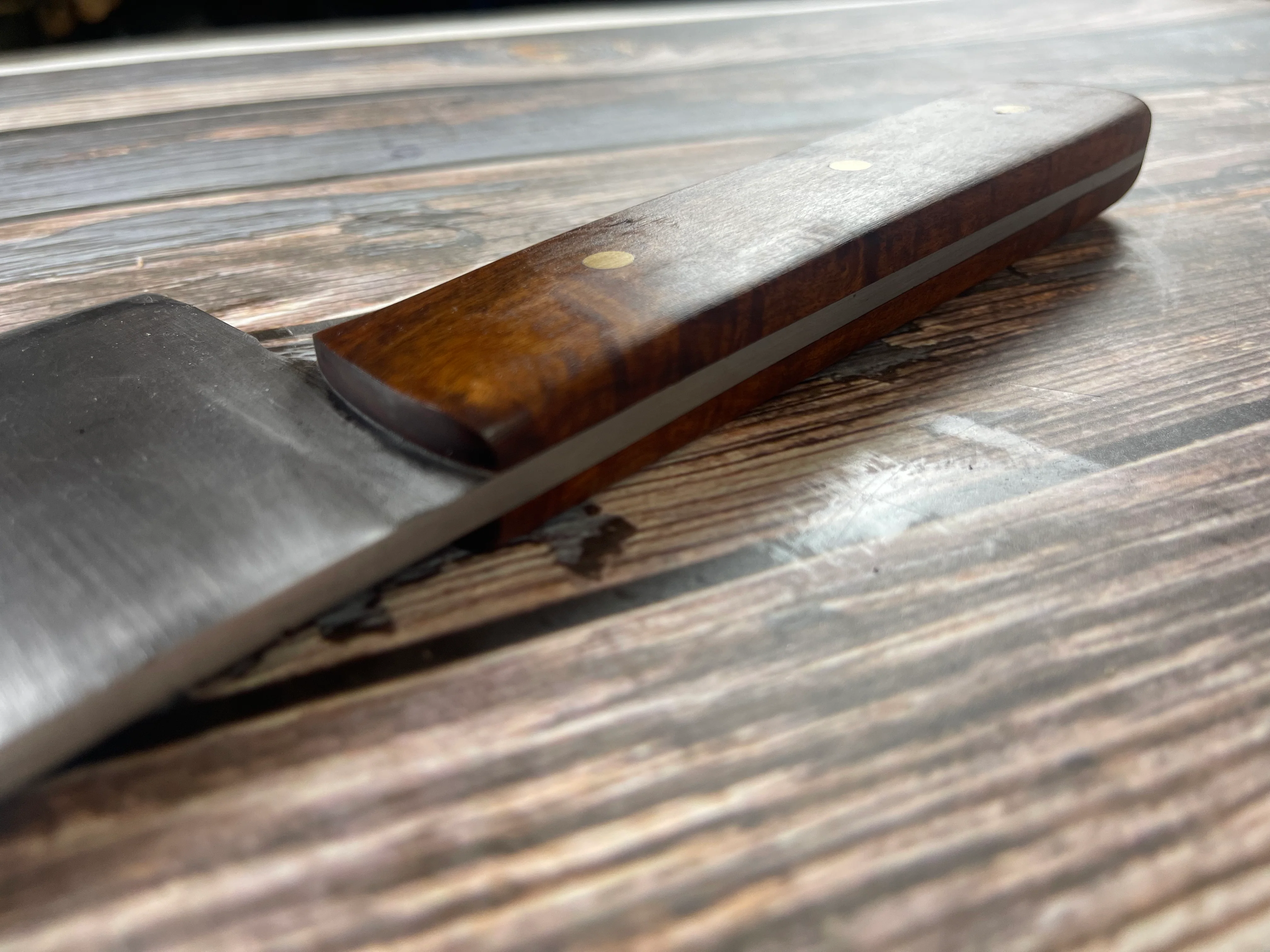 Premium Vintage Gustav Emil Ern Butcher Cleaver Knife 250mm Carbon Steel 🇩🇪 - Image 14