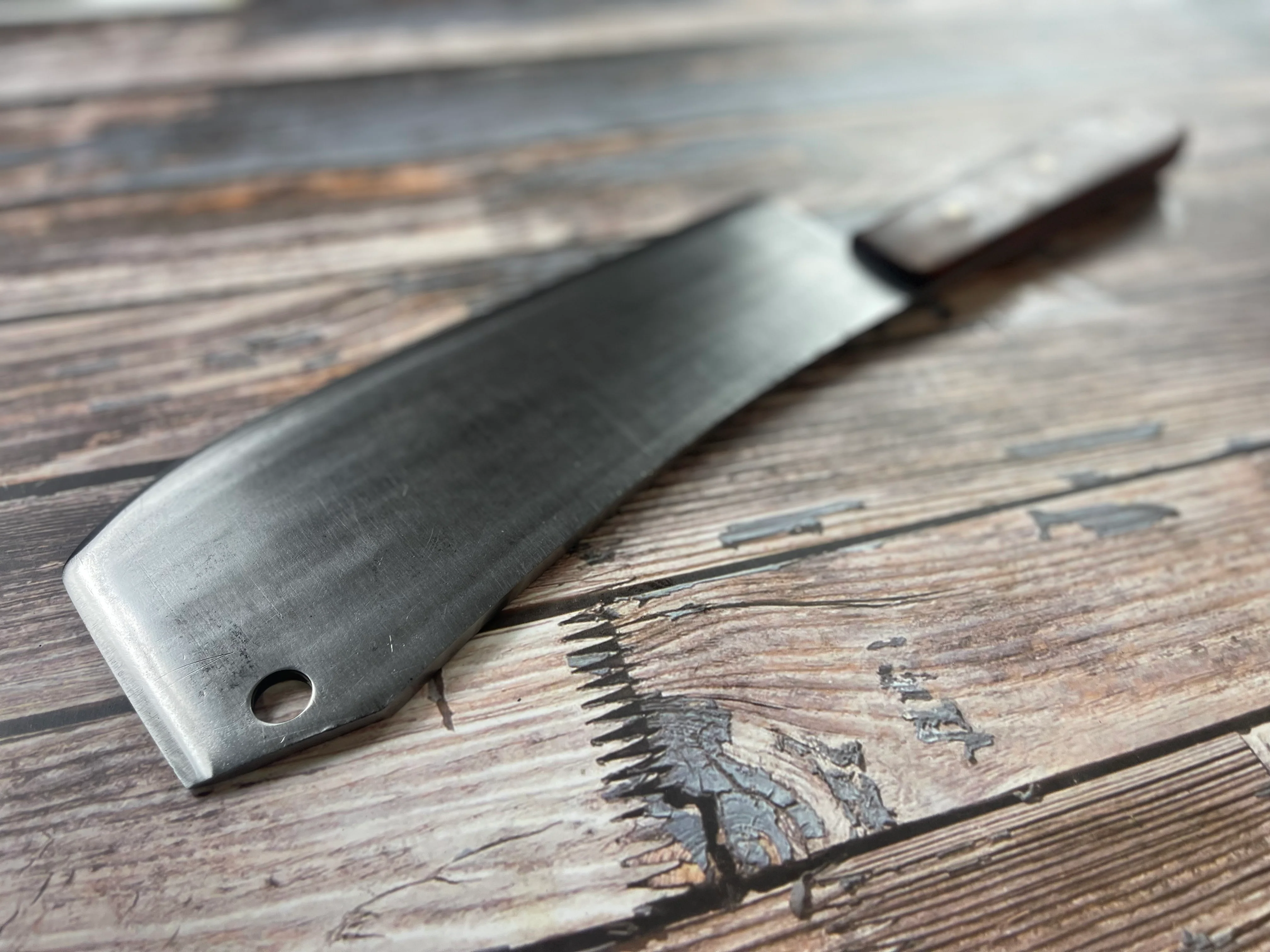 Premium Vintage Gustav Emil Ern Butcher Cleaver Knife 250mm Carbon Steel 🇩🇪 - Image 15