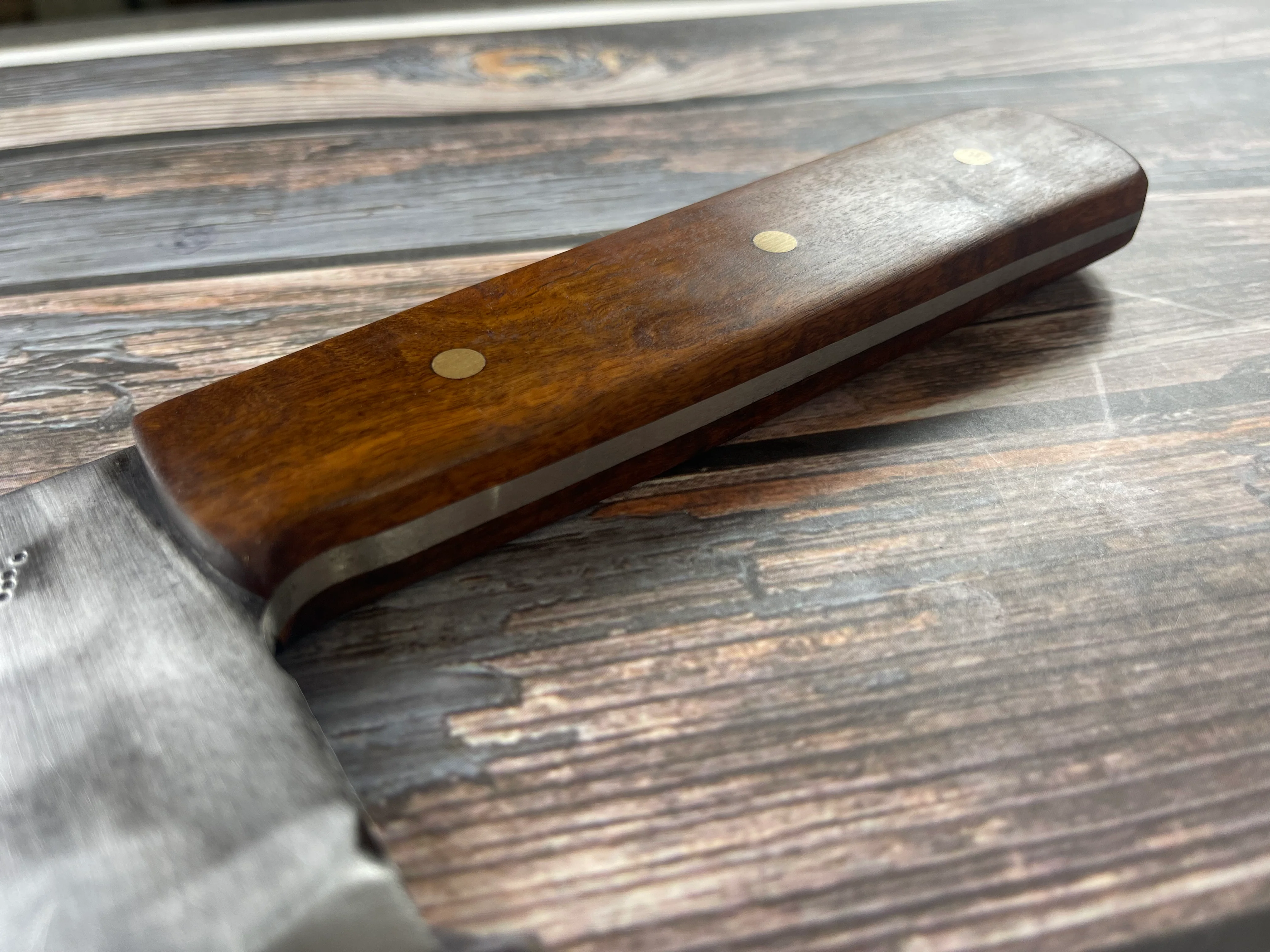 Premium Vintage Gustav Emil Ern Butcher Cleaver Knife 250mm Carbon Steel 🇩🇪 - Image 6