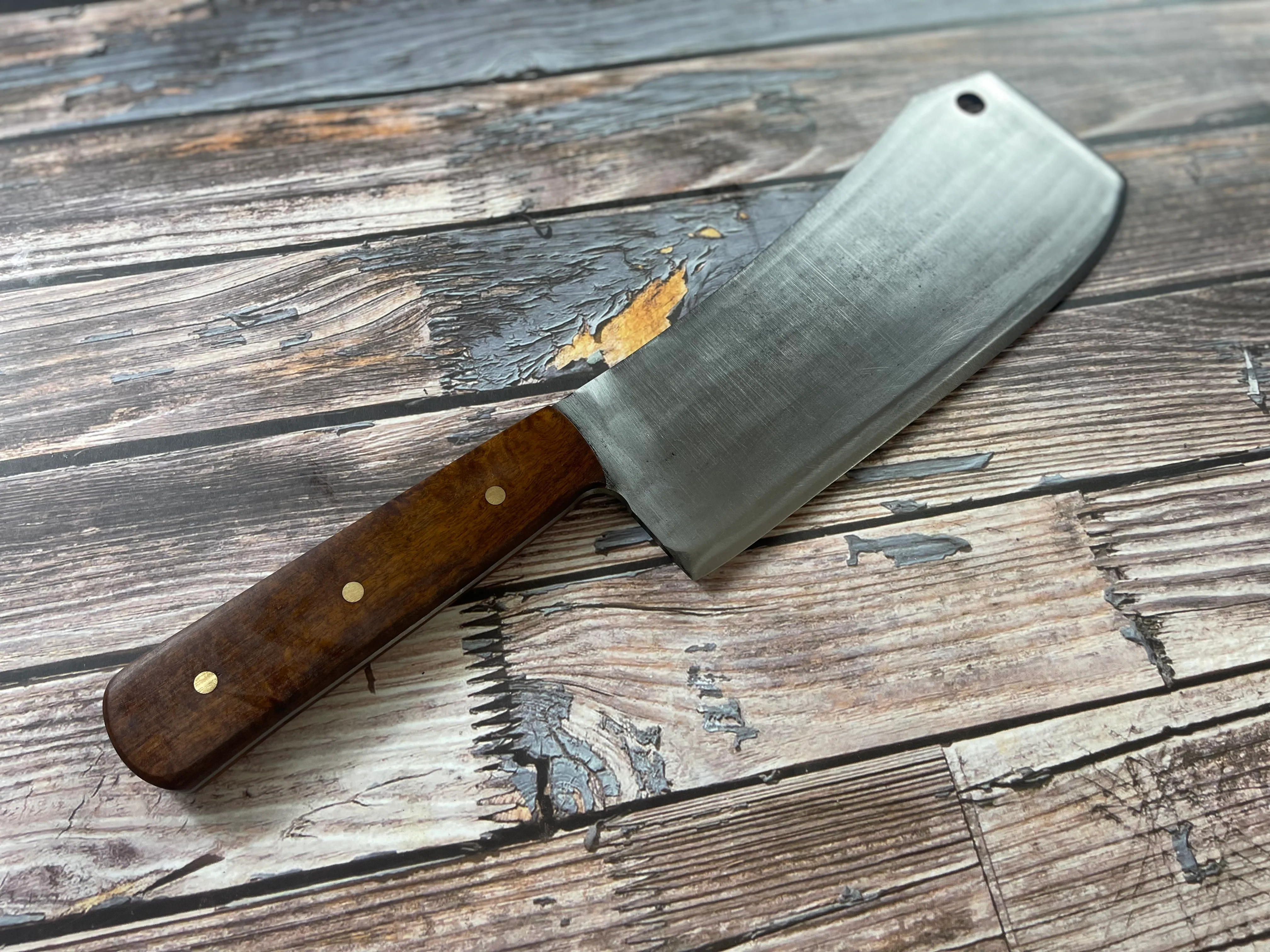 Premium Vintage Gustav Emil Ern Butcher Cleaver Knife 250mm Carbon Steel 🇩🇪 - Image 8