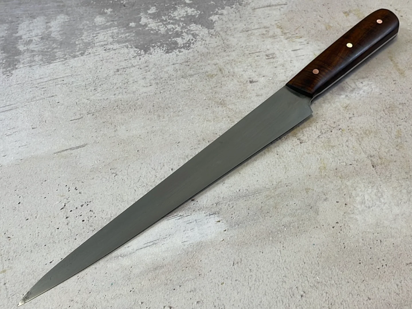 Premium Vintage Japanese Carving Knife 250mm Carbon Steel 🇯🇵 - Image 10