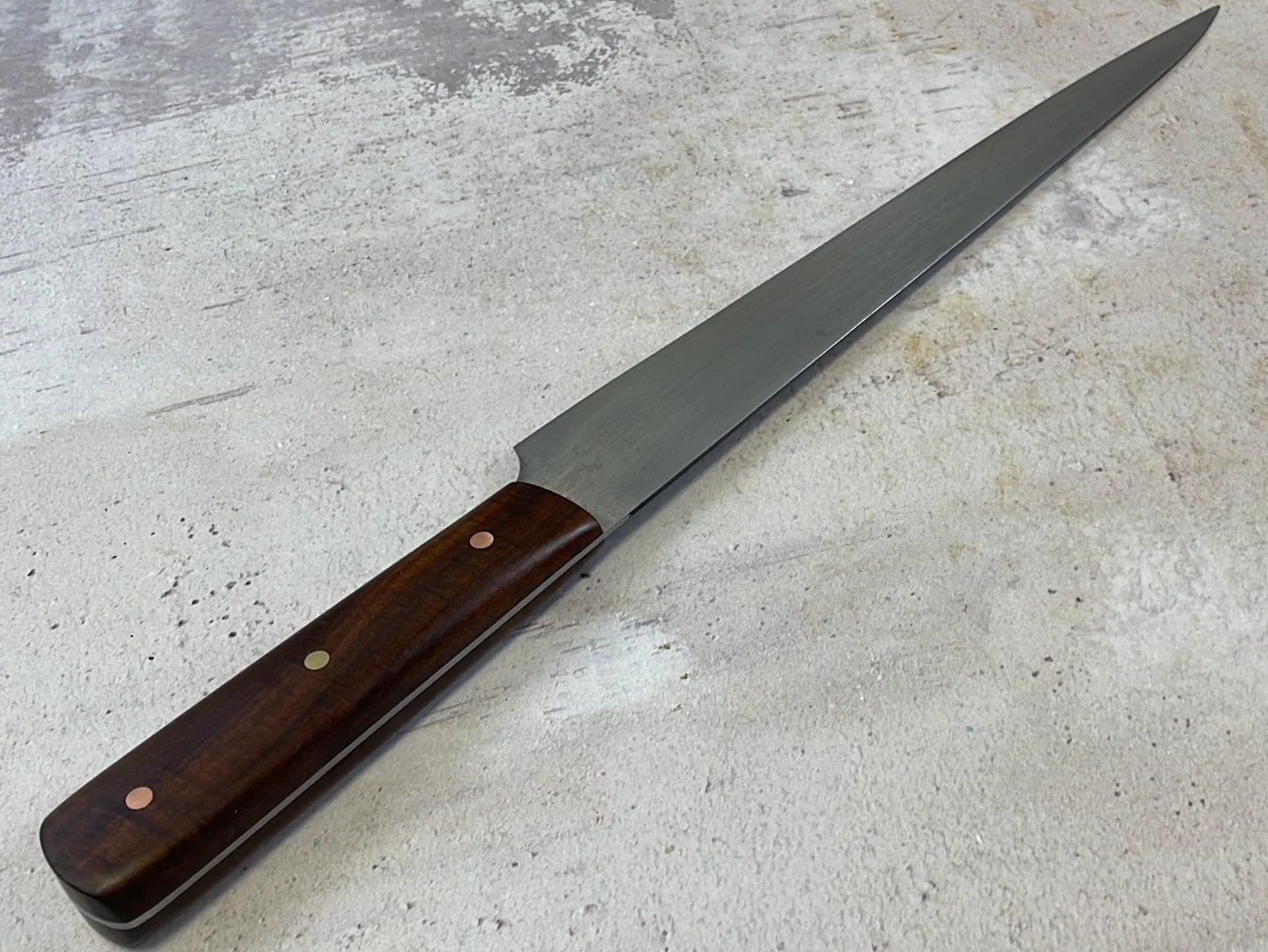 Premium Vintage Japanese Carving Knife 250mm Carbon Steel 🇯🇵 - Image 14