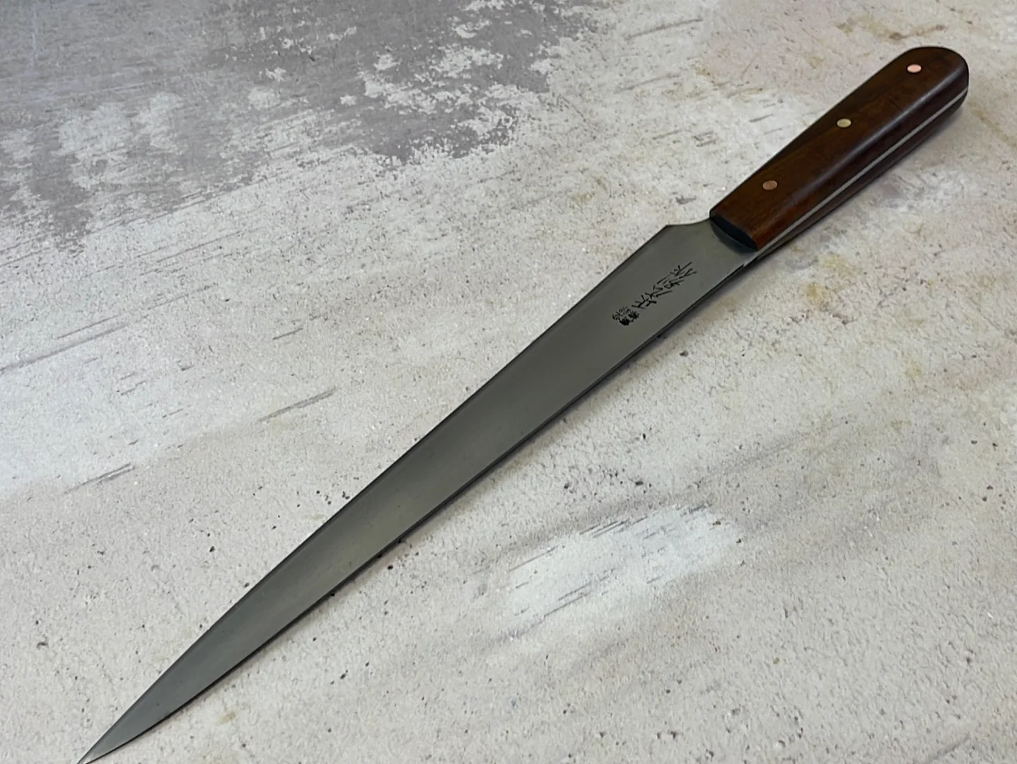 Premium Vintage Japanese Carving Knife 250mm Carbon Steel 🇯🇵 - Image 6