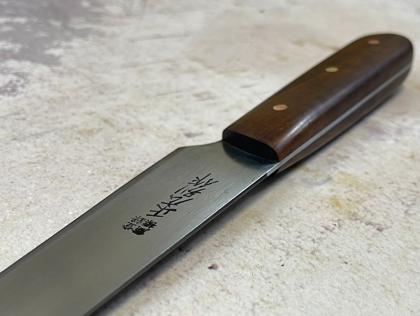 Premium Vintage Japanese Carving Knife 250mm Carbon Steel 🇯🇵 - Image 7