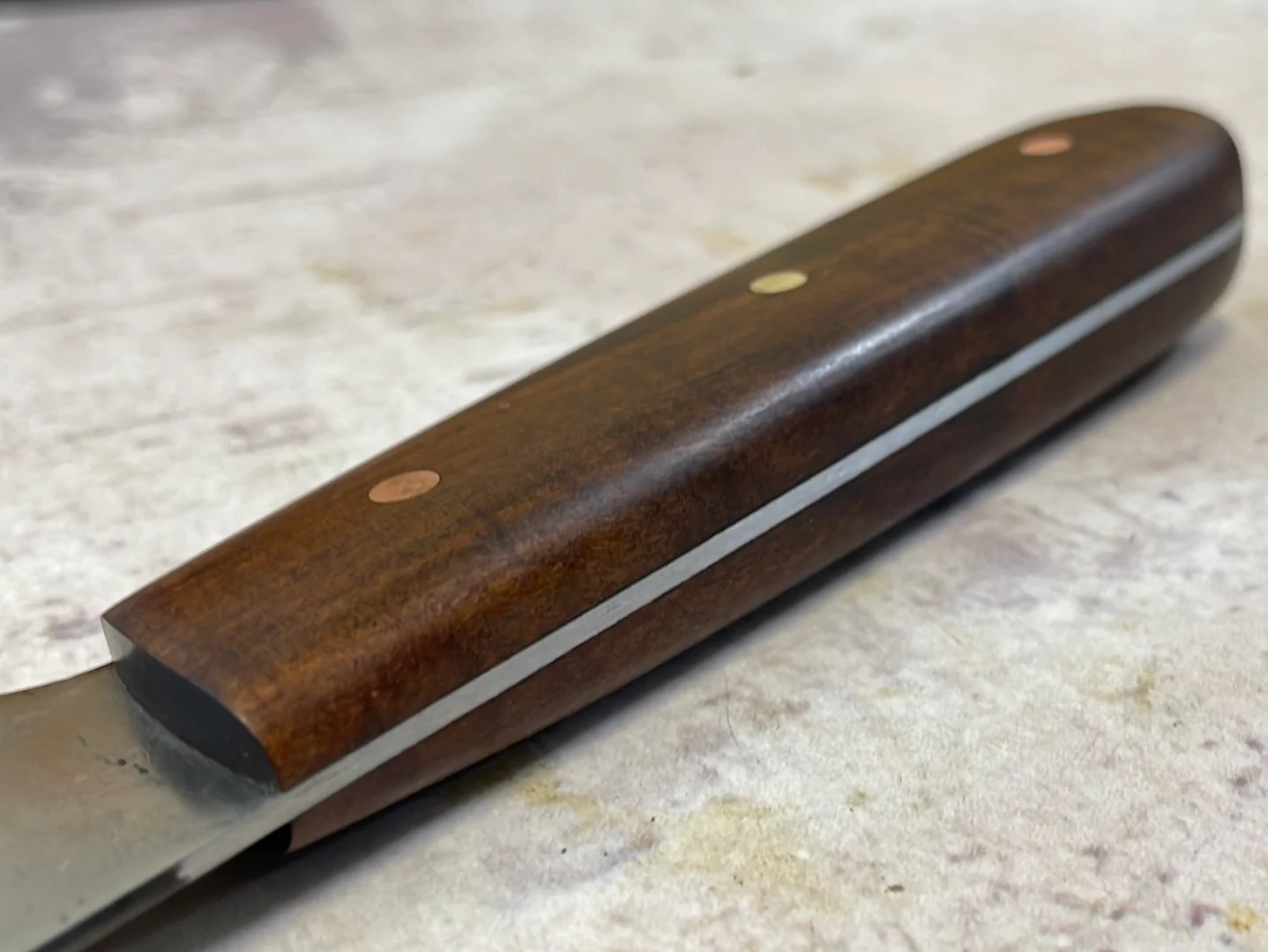 Premium Vintage Japanese Carving Knife 250mm Carbon Steel 🇯🇵 - Image 8