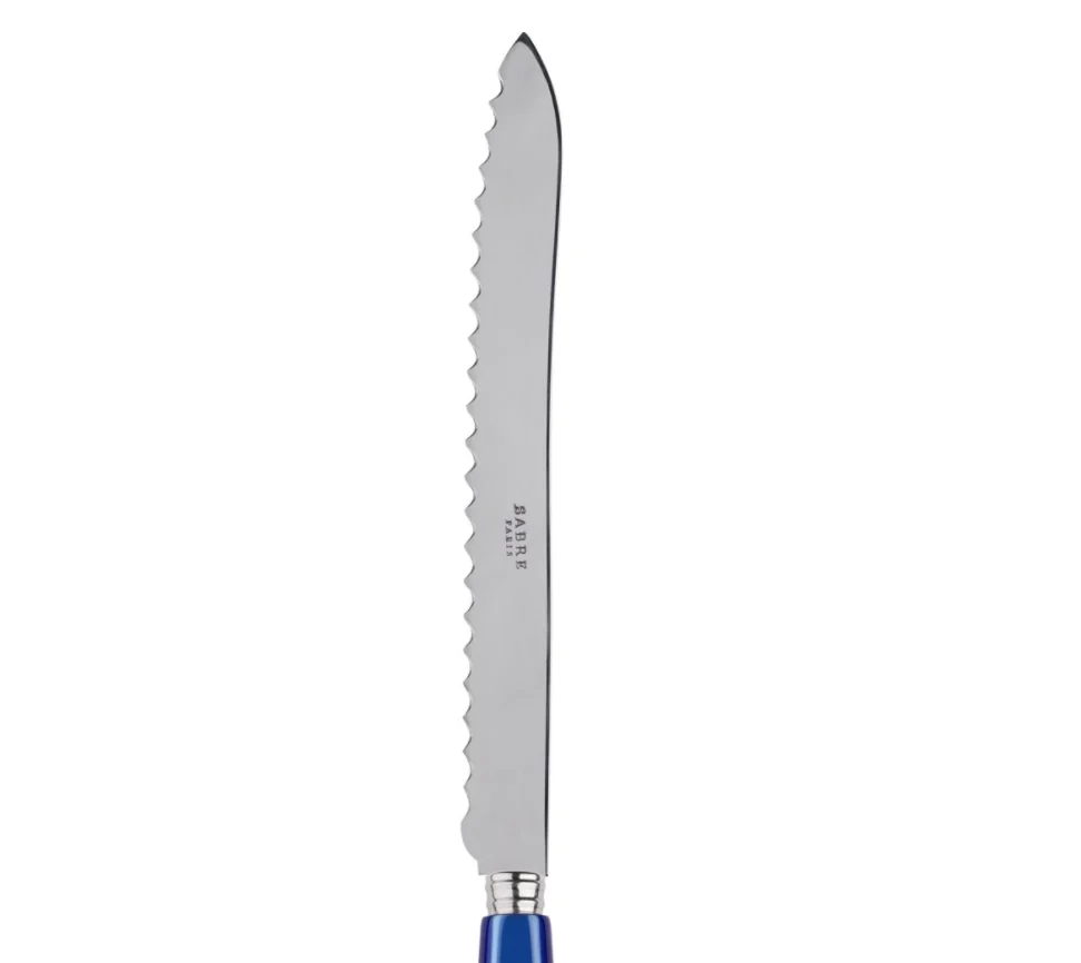 Sabre Tortoise Bread Knife - Faux Tortoise - Image 2