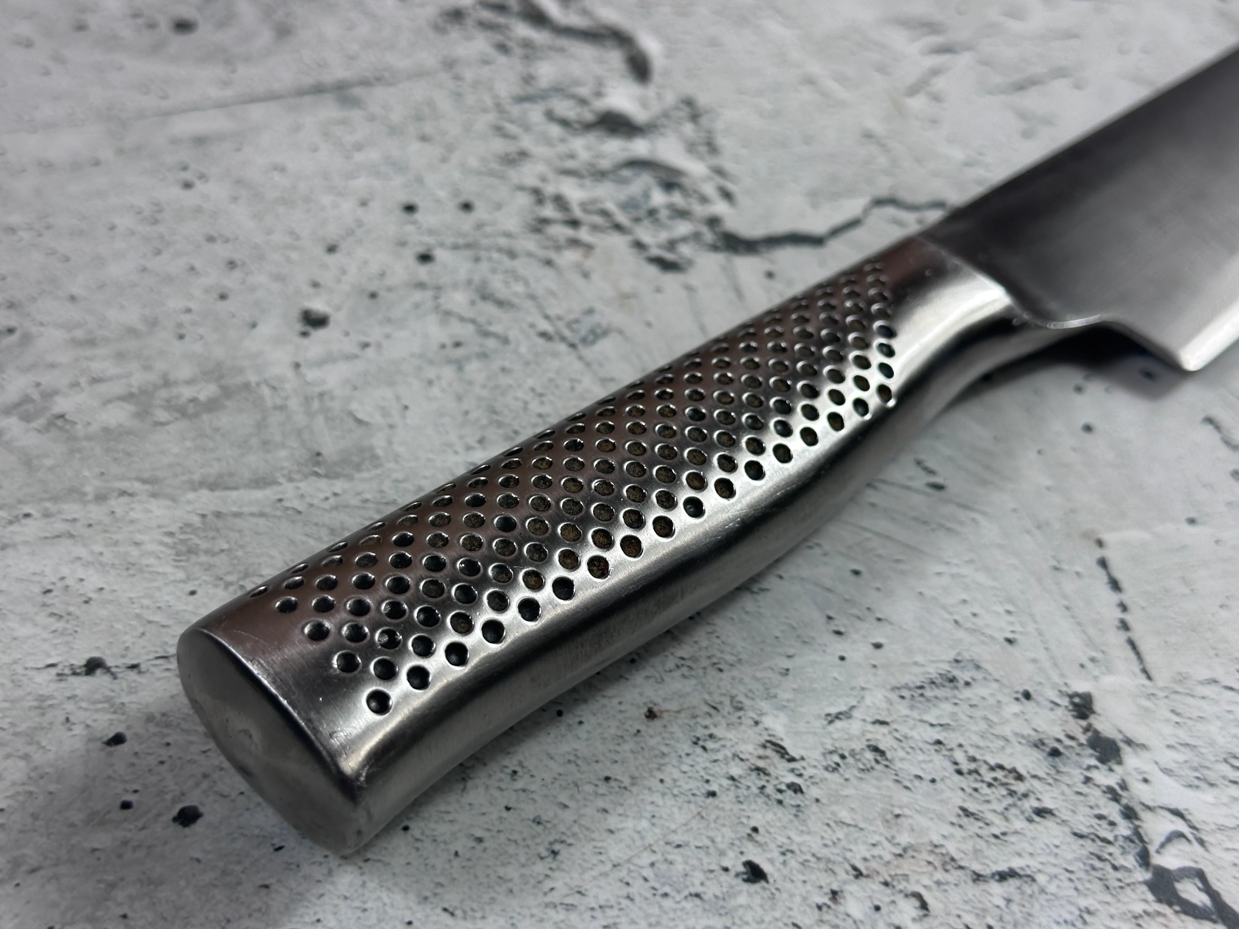 Second Hand Global Slicing Knife 230mm Stainless Steel Made in Japan 2053 - Image 11
