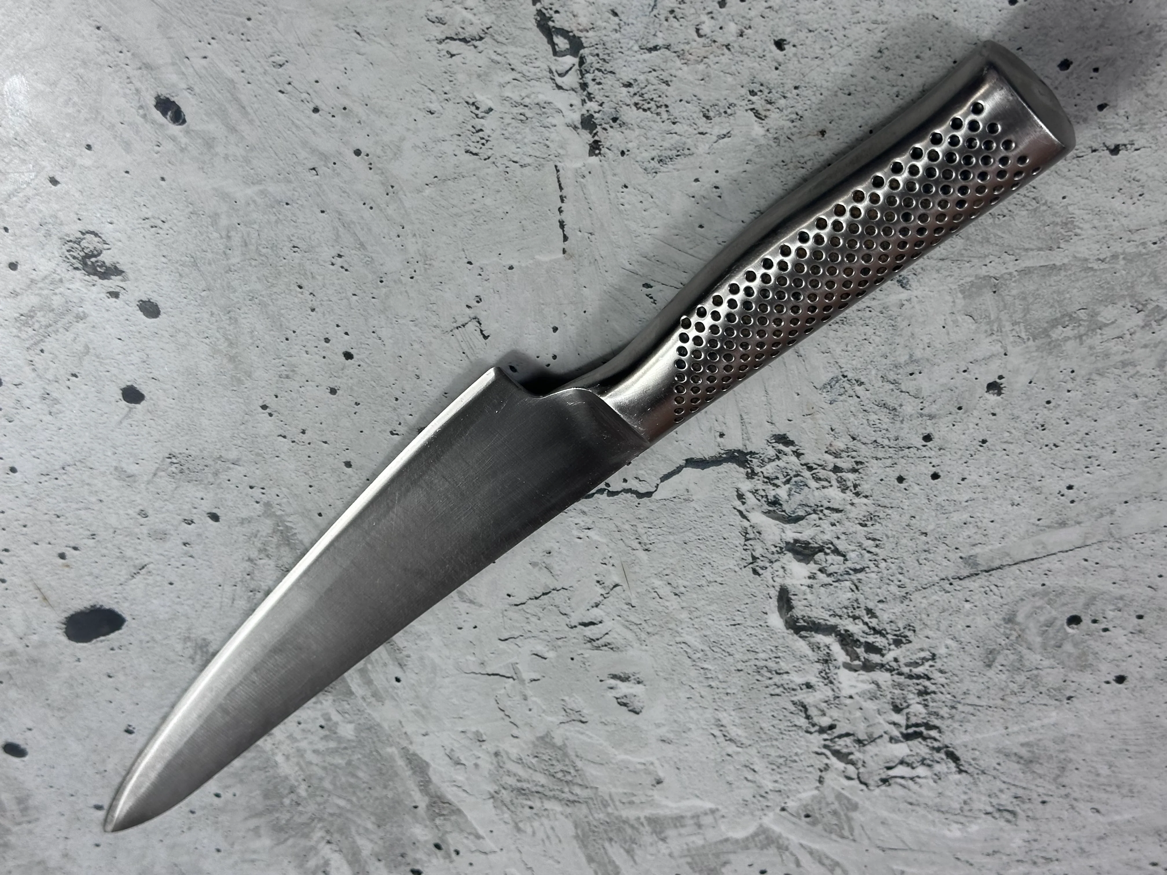 Second Hand Global Slicing Knife 230mm Stainless Steel Made in Japan 2053 - Image 12
