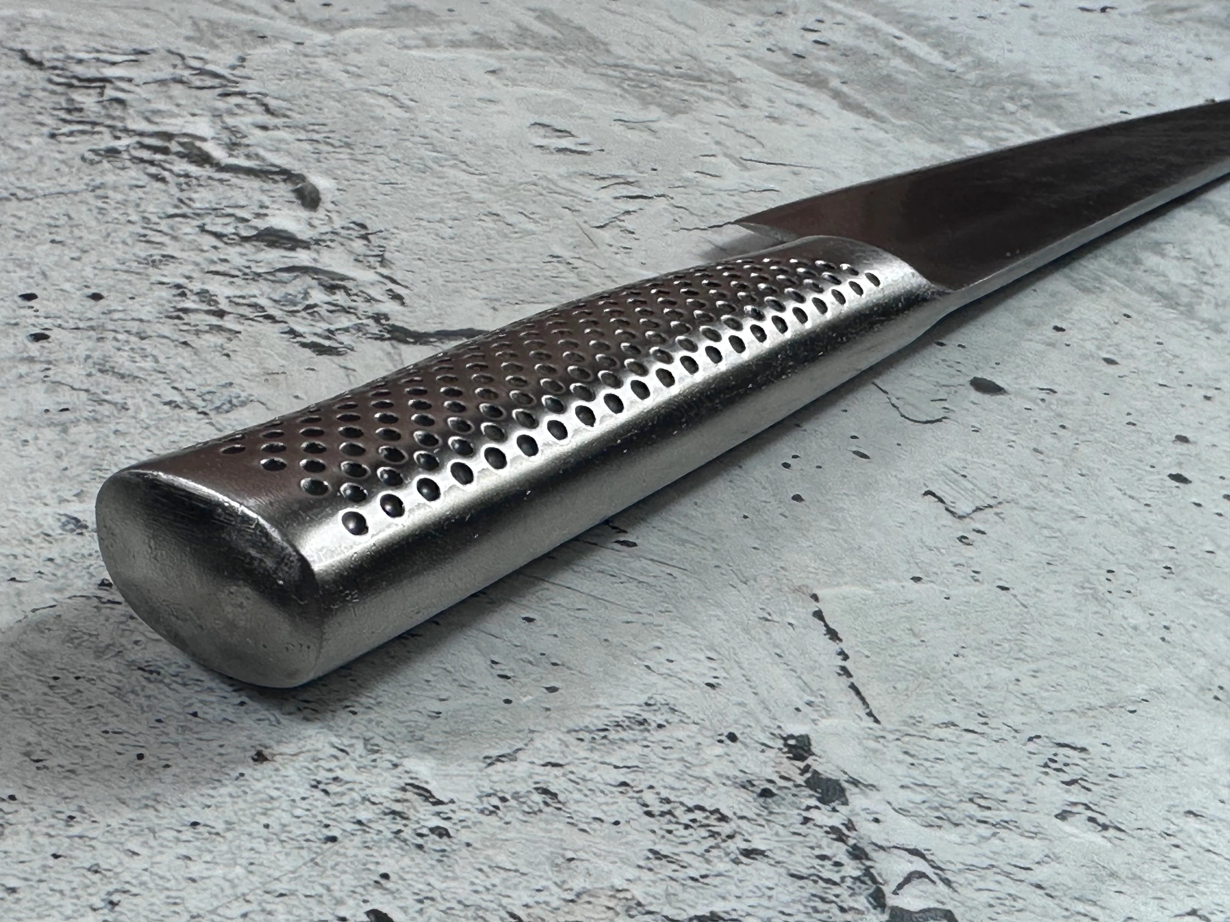 Second Hand Global Slicing Knife 230mm Stainless Steel Made in Japan 2053 - Image 7