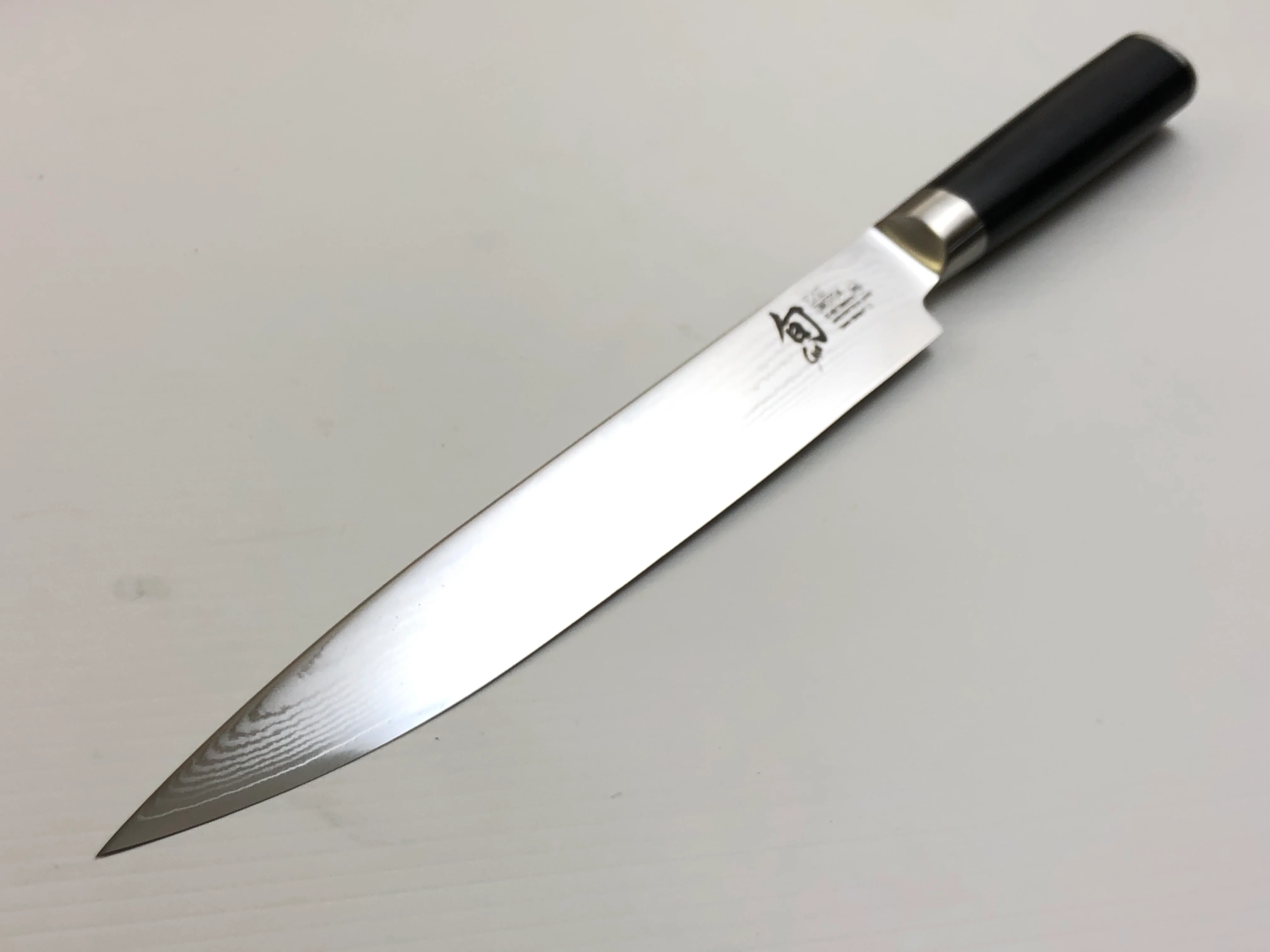 Second Hand Shun Classic Slicing Knife 23cm - Image 6