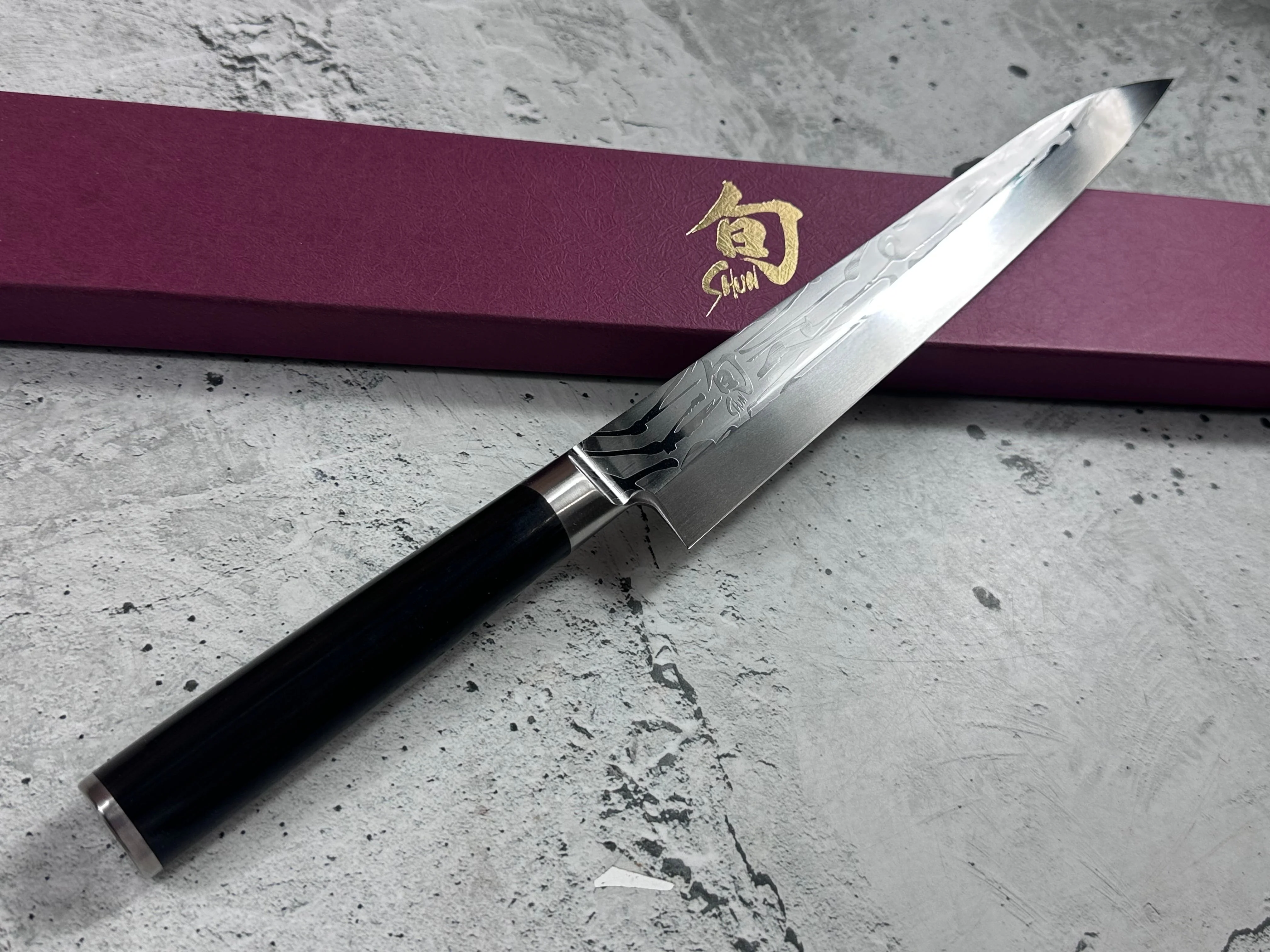 Second Hand Never Used Shun Sashimi Knife 240mm Made in Japan 2061 - Image 5