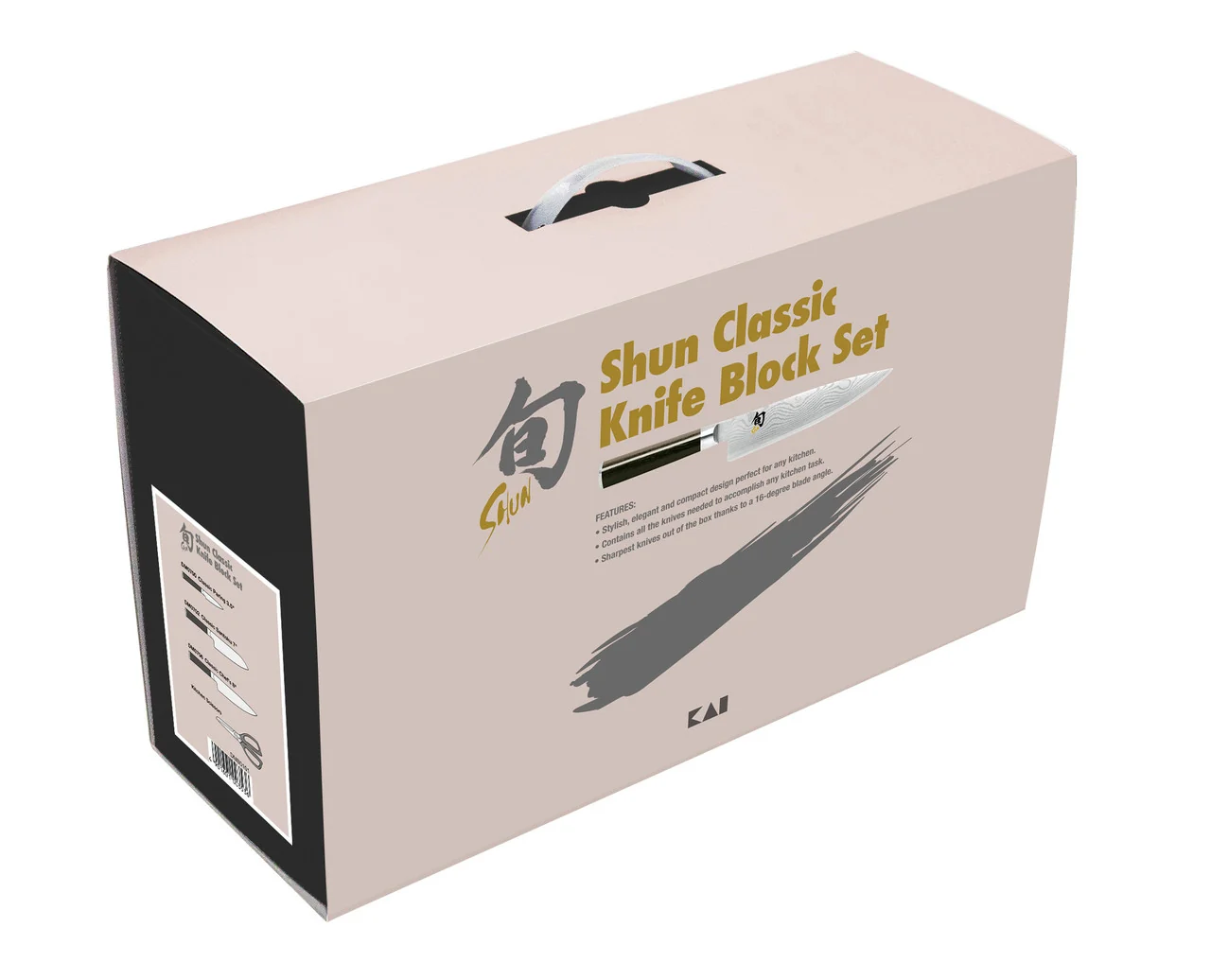 Shun Classic Series 5 Piece Knife Block Set - Image 7