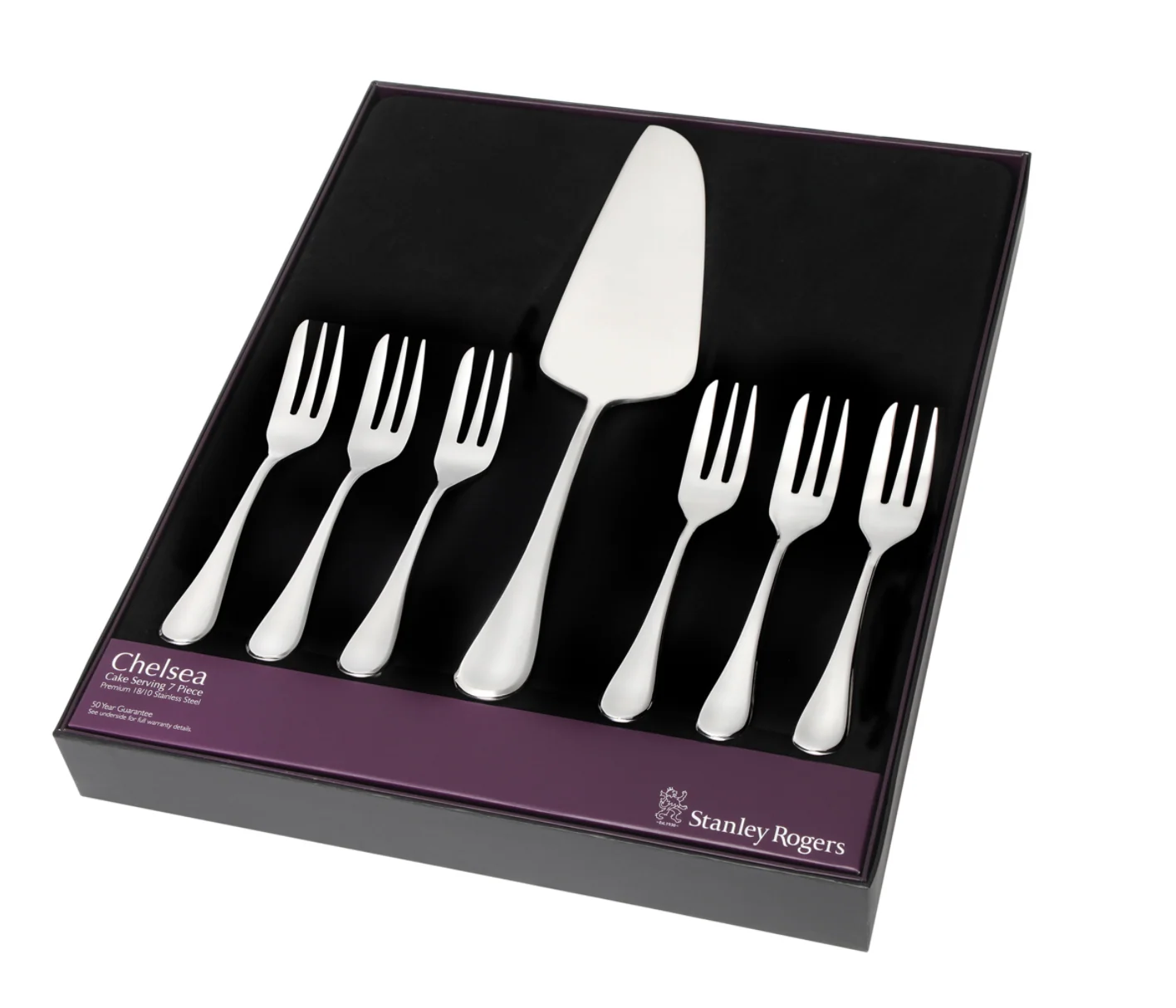 Stanley Rogers Chelsea 7pc Cake Cutlery Set - Image 4