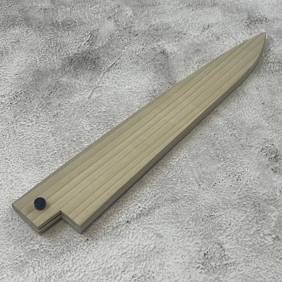 Sujihiki 210mm Magnolia Saya Sheath with Plywood Pin