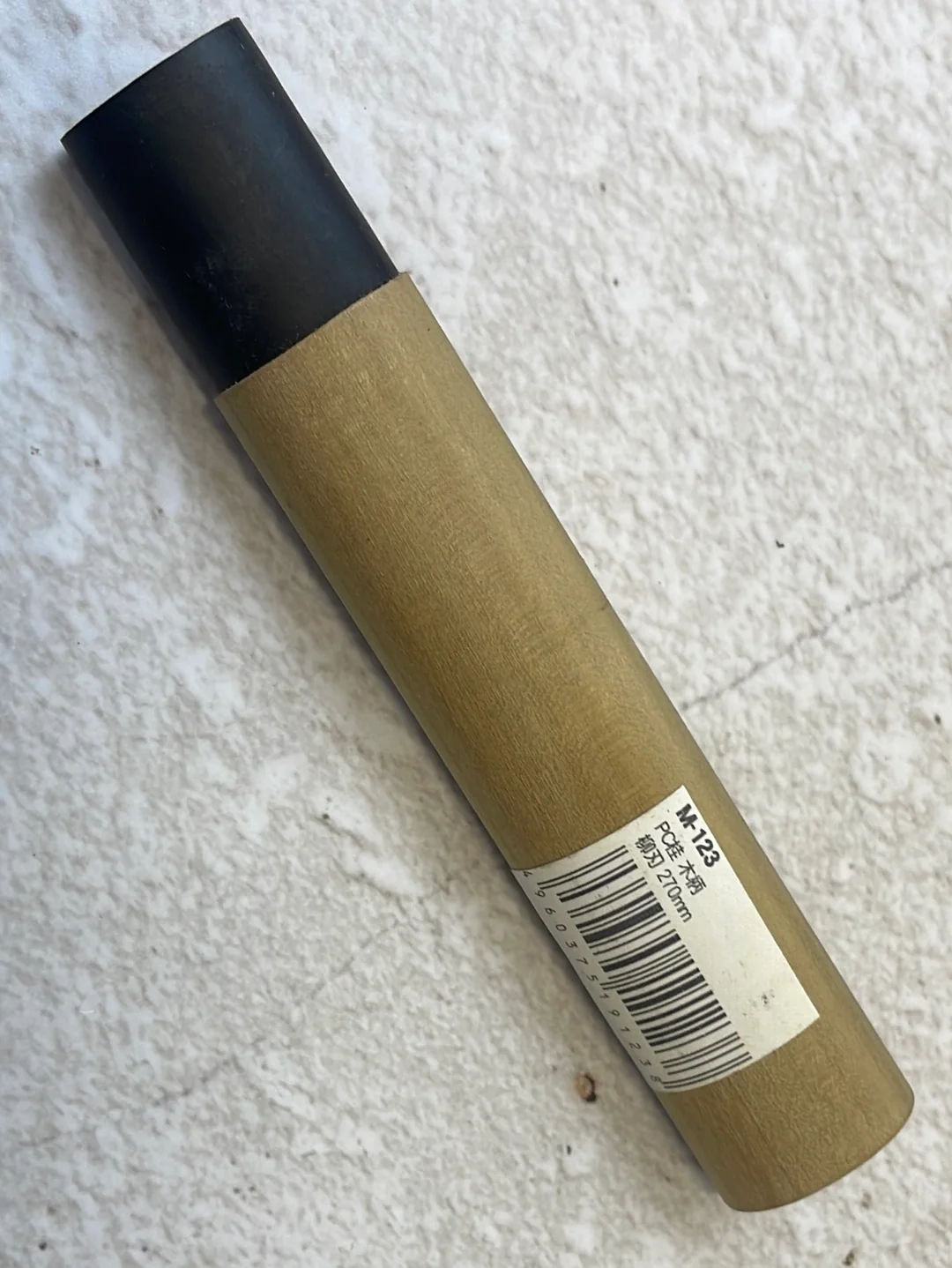 Japanese Tojiro Magnolia Handle with Black Ferrule D Shape - Image 7