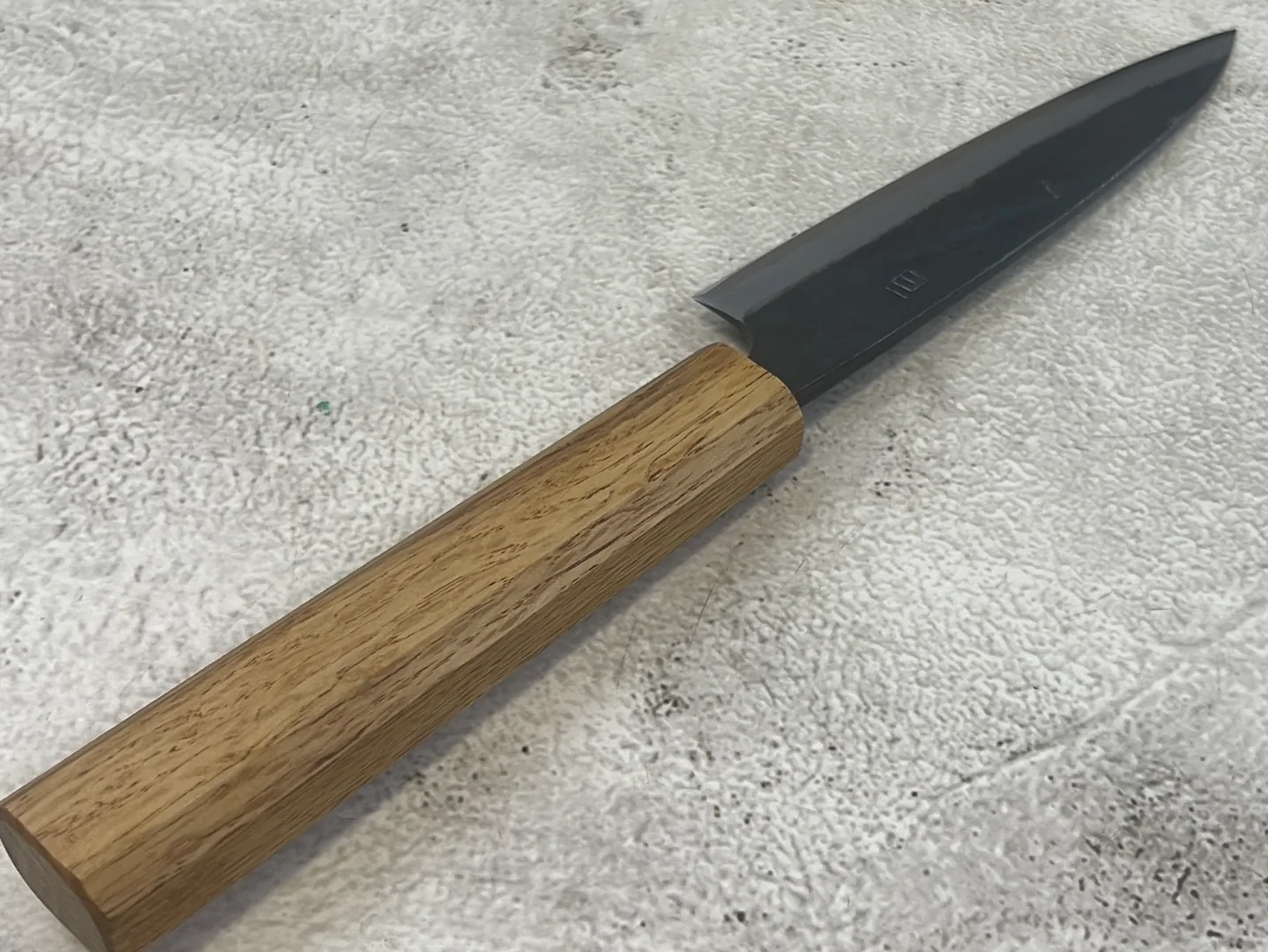 Tsukasa Shiro Kuro 135mm Yanagi- Shirogami Steel - Oak Octagnon Handle - Image 14