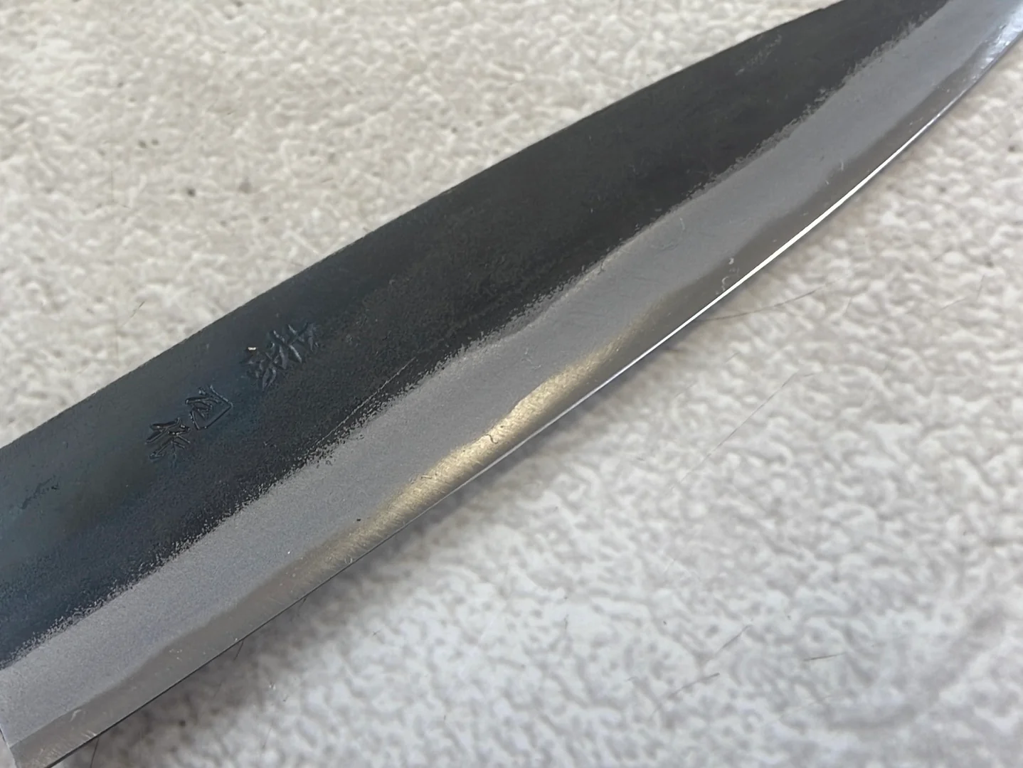 Tsukasa Shiro Kuro 135mm Yanagi- Shirogami Steel - Oak Octagnon Handle - Image 5