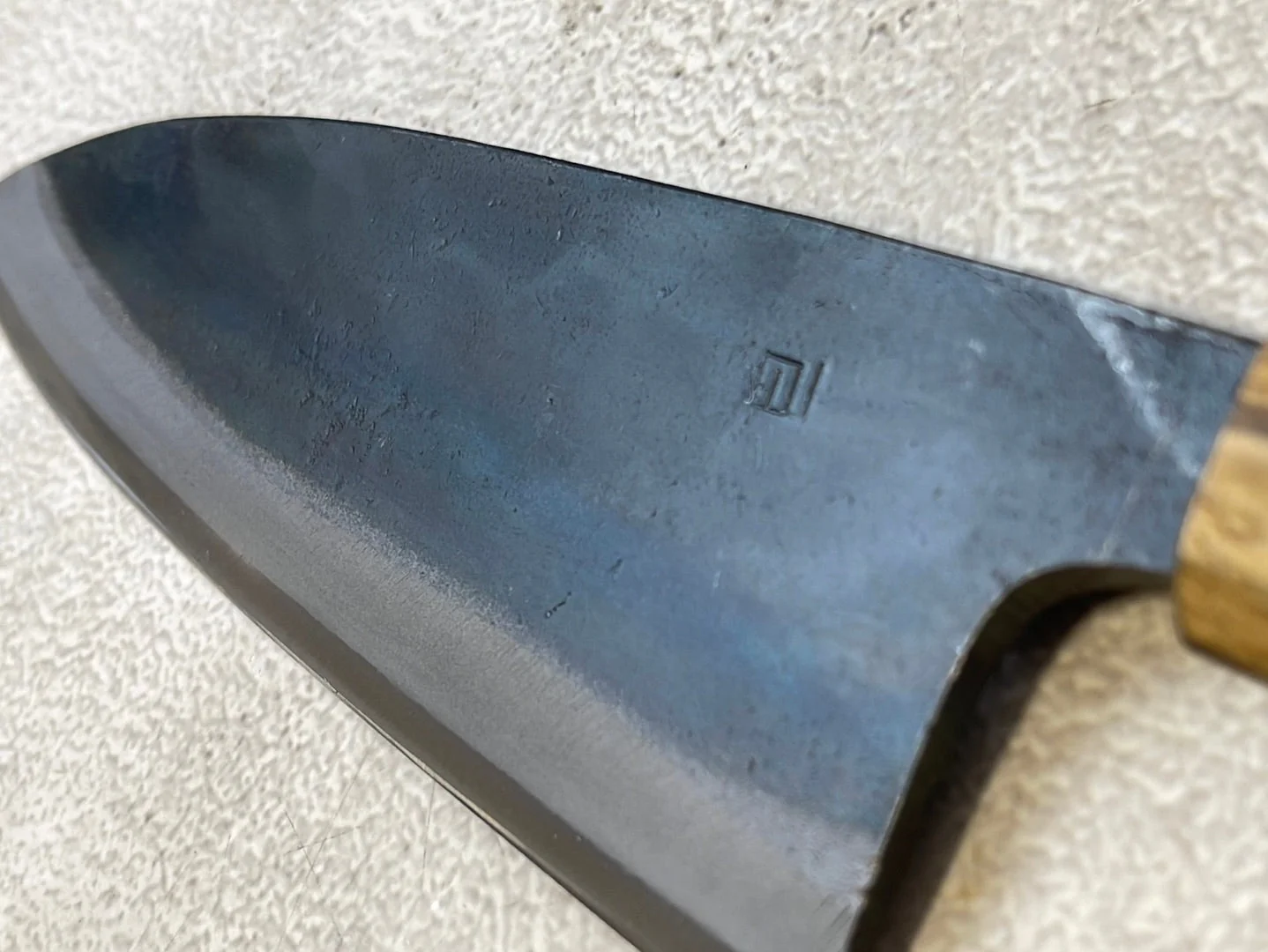 Tsukasa Shiro Kuro 180mm Deba - Shirogami Steel - Oak Octagnon Handle - Image 7