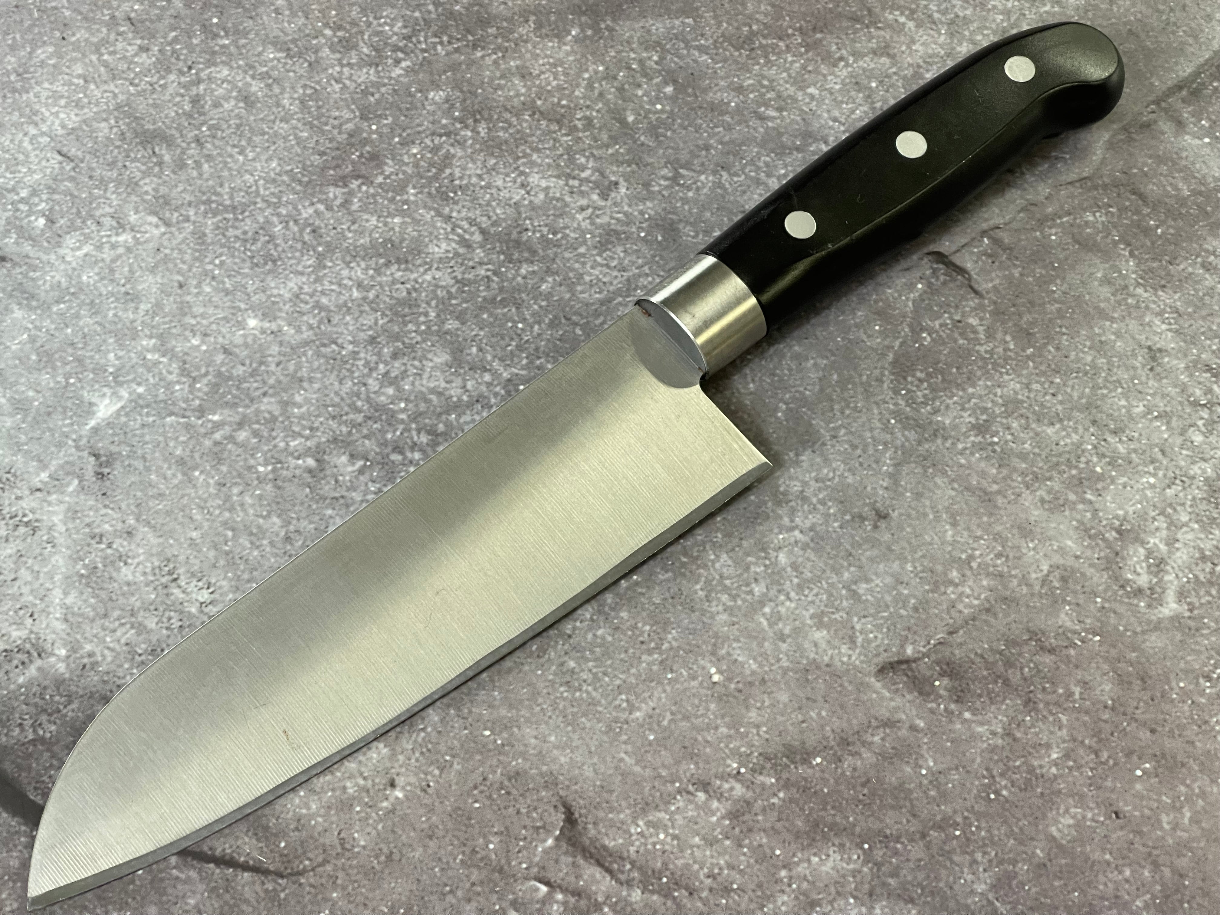 Used Santoku Knife 170mm - Stainless Steel Made In Japan 🇯🇵 1640 - Image 6