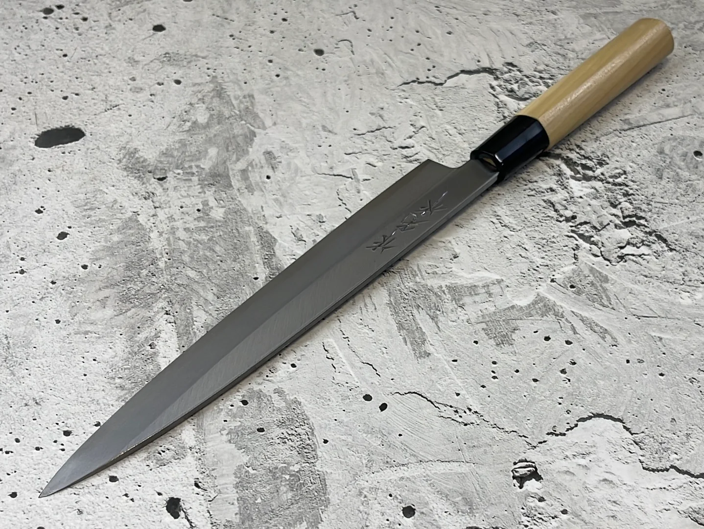 Used Yanagiba Knife 200mm - Carbon Steel Made In Japan 🇯🇵 1023 - Image 7