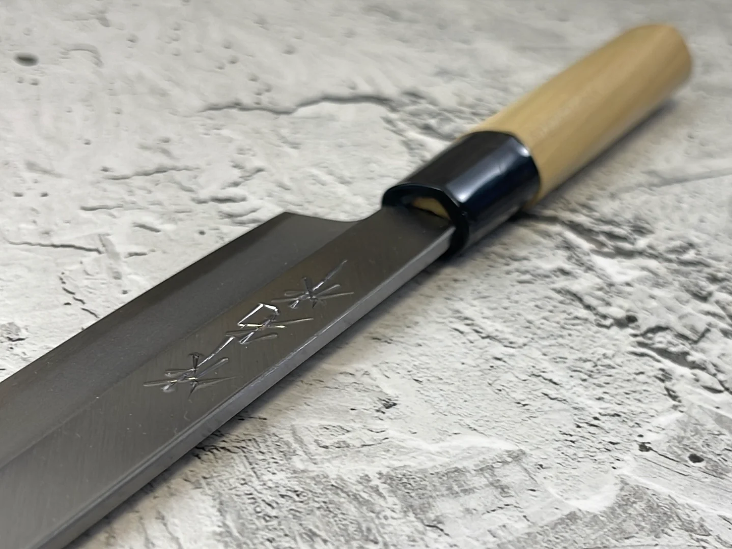 Used Yanagiba Knife 200mm - Carbon Steel Made In Japan 🇯🇵 1023 - Image 8