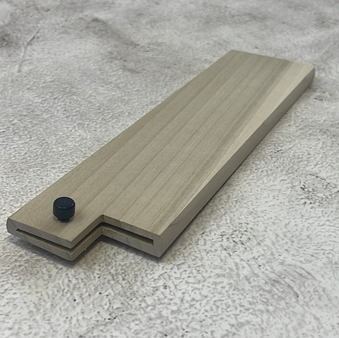 Usuba 165mm Magnolia Saya Sheath with Plywood Pin - Image 2