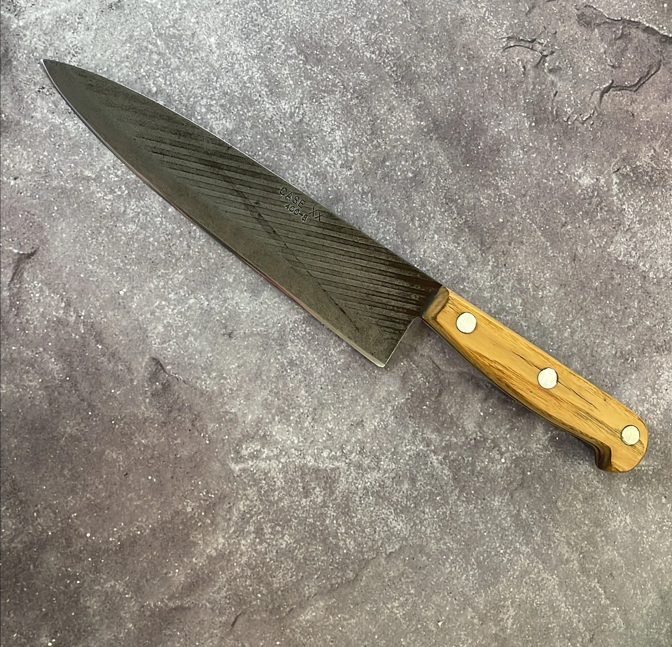 Vintage Case XX Chef Knife 200mm - Carbon Steel Made In USA 🇺🇸 1629 - Image 2