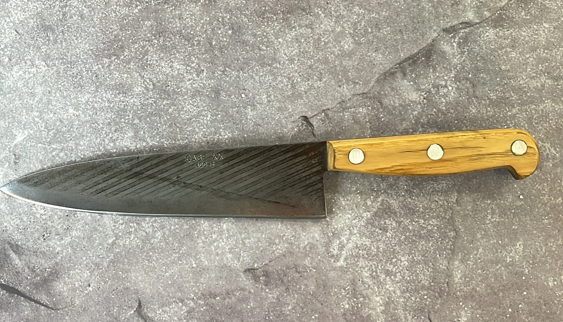 Vintage Case XX Chef Knife 200mm - Carbon Steel Made In USA 🇺🇸 1629 - Image 3