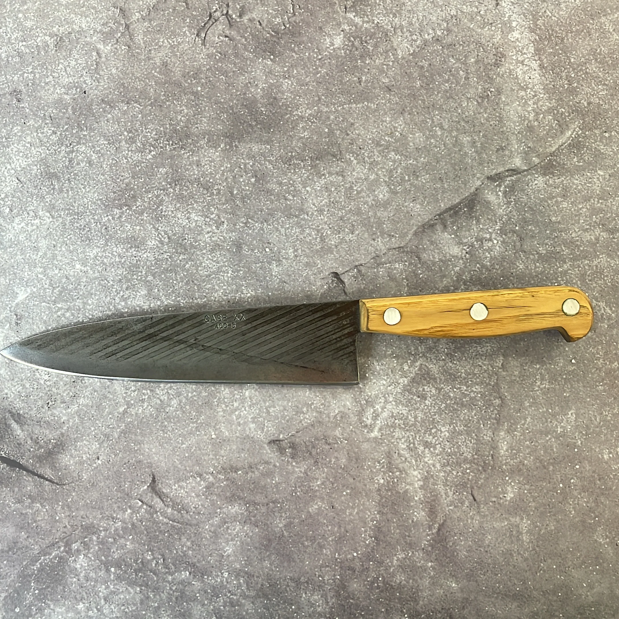 Vintage Case XX Chef Knife 200mm - Carbon Steel Made In USA 🇺🇸 1629 - Image 5