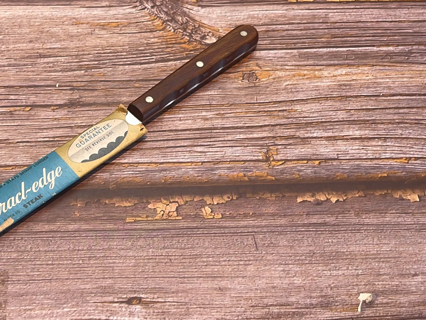 Vintage Case XX Steak Knife 120mm - Stainless STEEL Made In USA 🇺🇸 726 - Image 10