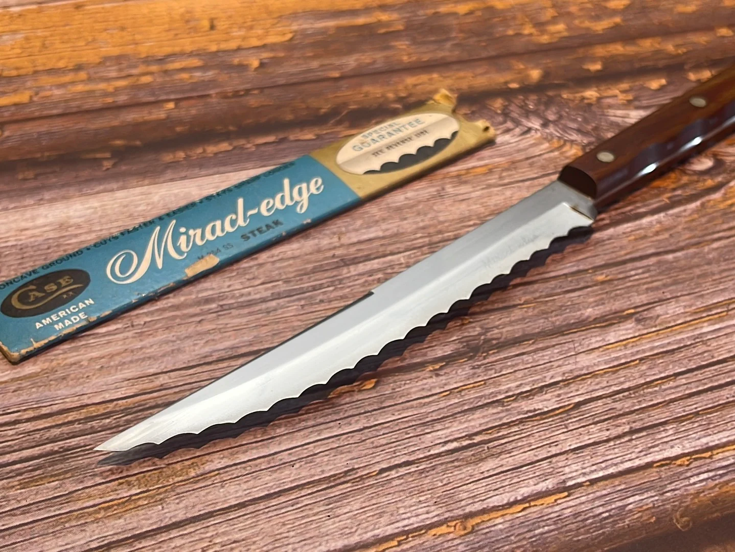 Vintage Case XX Steak Knife 120mm - Stainless STEEL Made In USA 🇺🇸 726 - Image 2