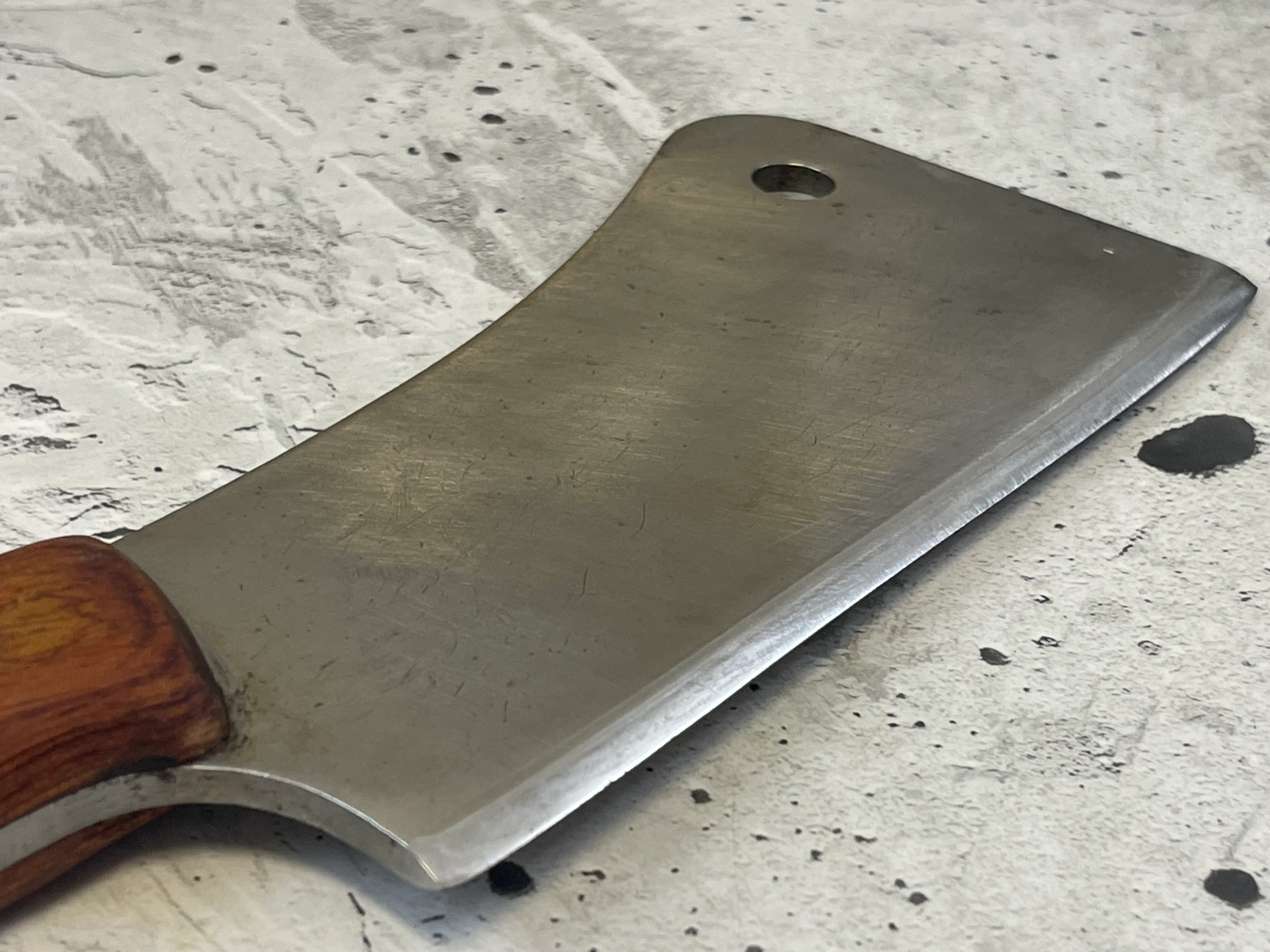 Vintage F. Dick Butcher Cleaver Knife 180mm Stainless Steel Blade Made in Germany 🇩🇪 1530 - Image 14
