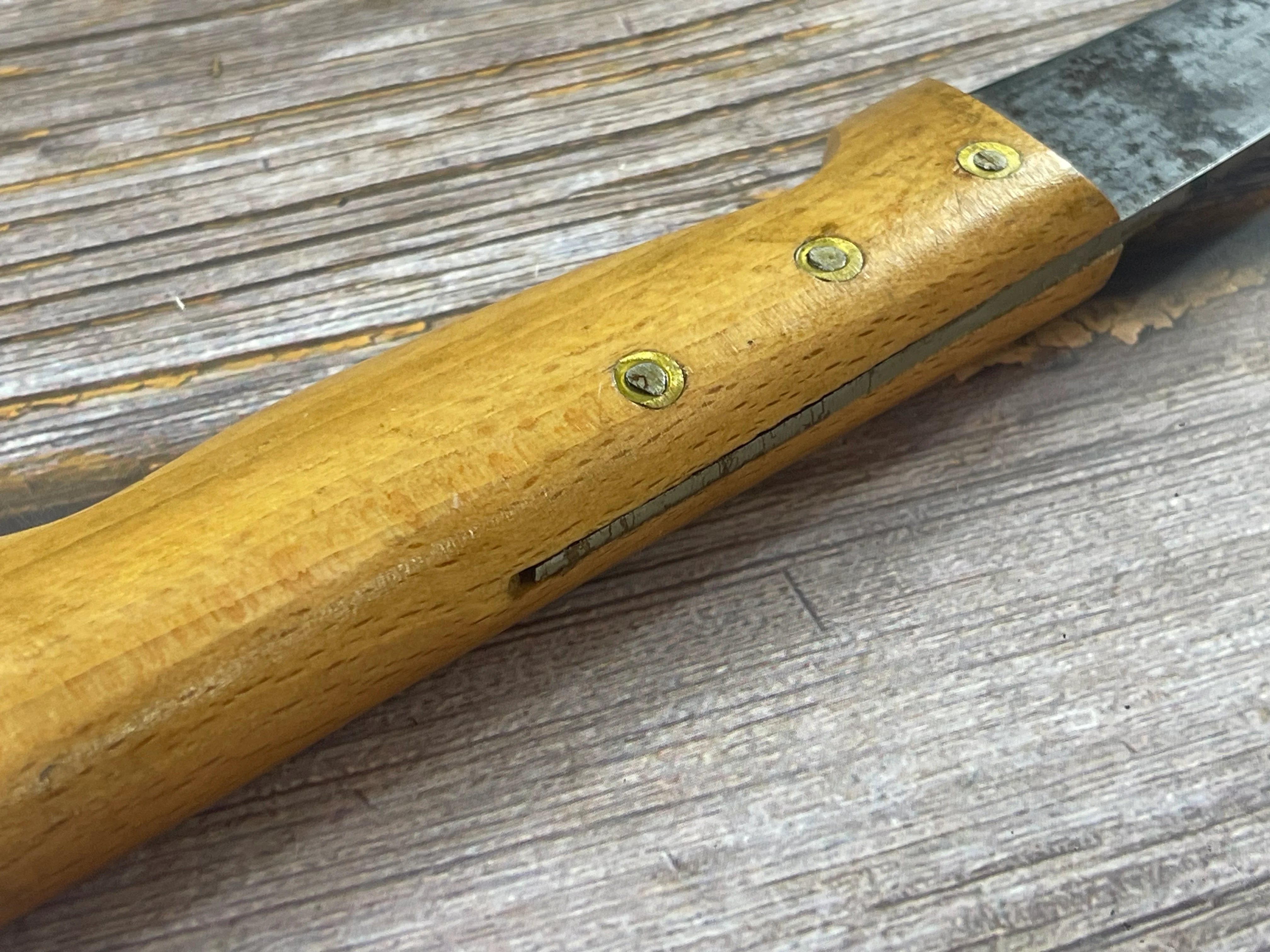 Vintage French Butcher Knife Set 4x Made in France 🇫🇷 1959 - Image 23