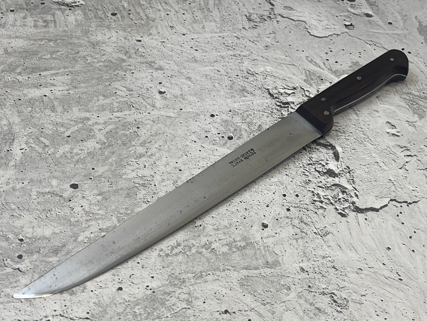 Vintage French Carving Knife Inox Steel Made in France 🇫🇷 831 - Image 2