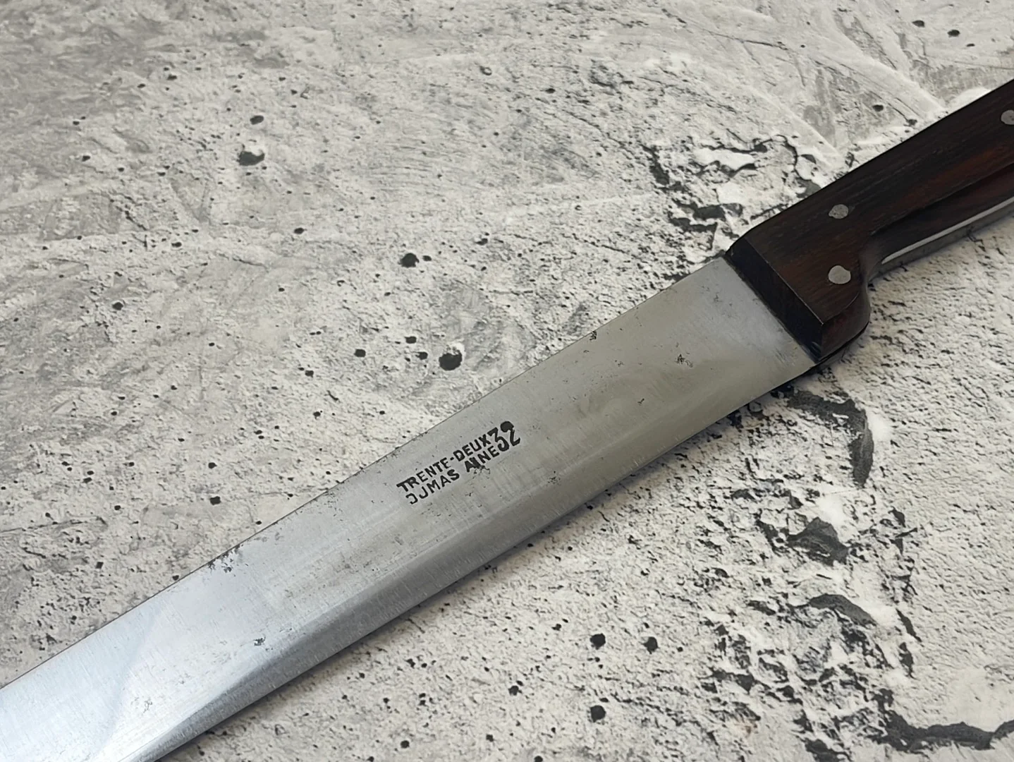 Vintage French Carving Knife Inox Steel Made in France 🇫🇷 831 - Image 4