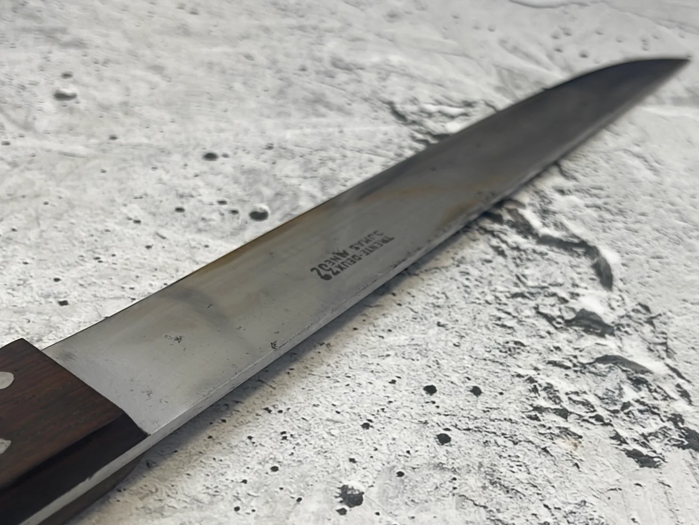 Vintage French Carving Knife Inox Steel Made in France 🇫🇷 831 - Image 8