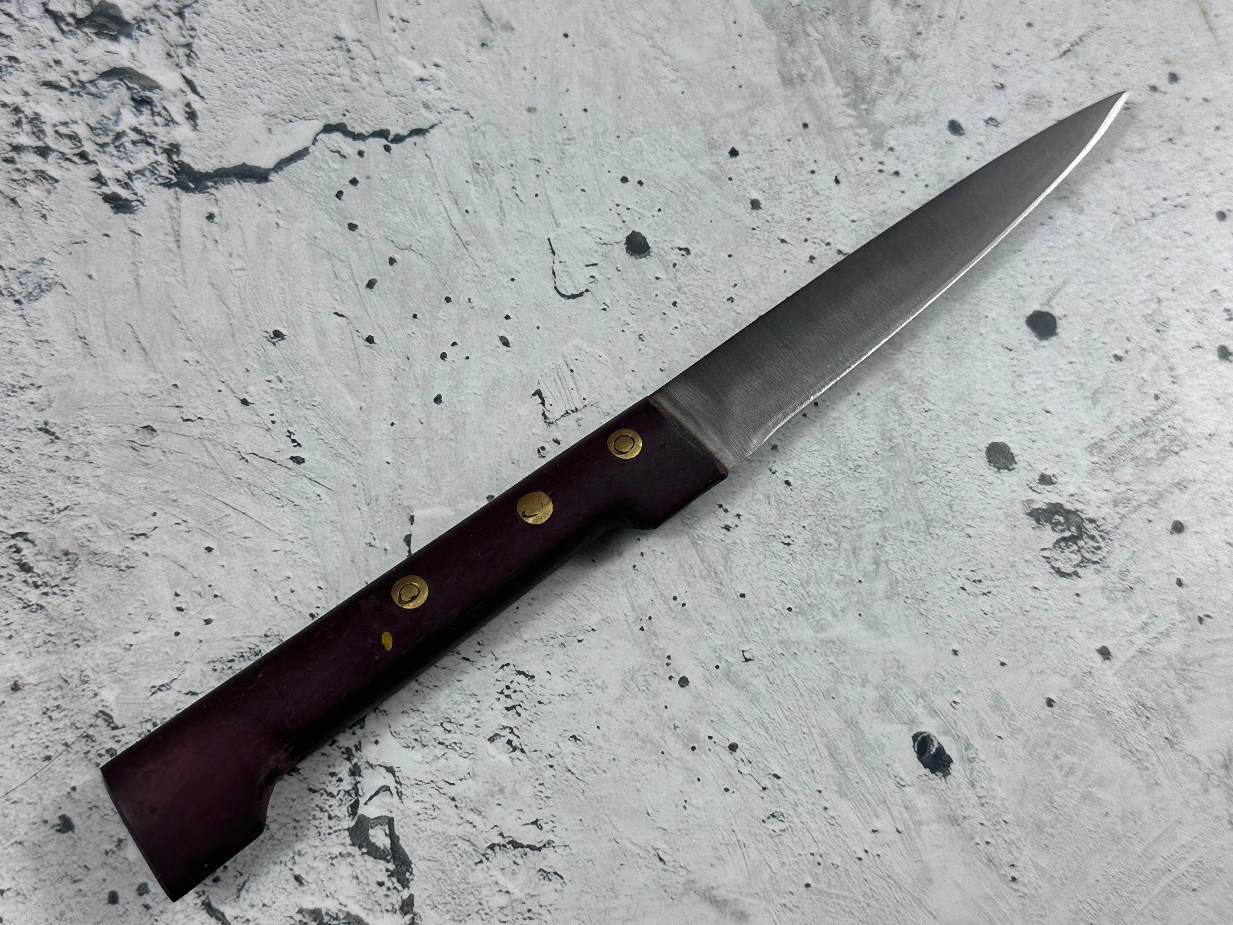 Vintage French Paring Knife Set 4x High Carbon Steel France 2020 - Image 10