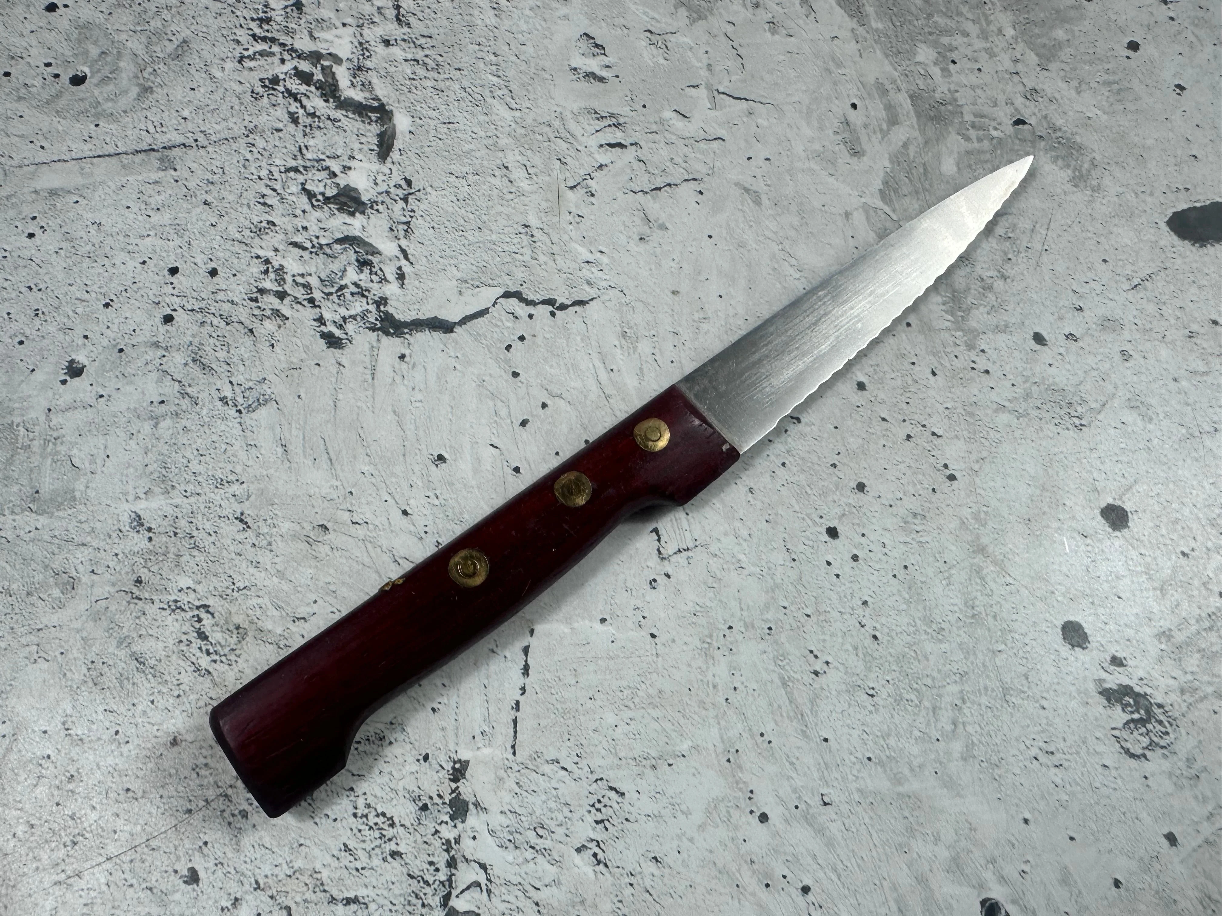 Vintage French Paring Knife Set 4x High Carbon Steel France 2020 - Image 11