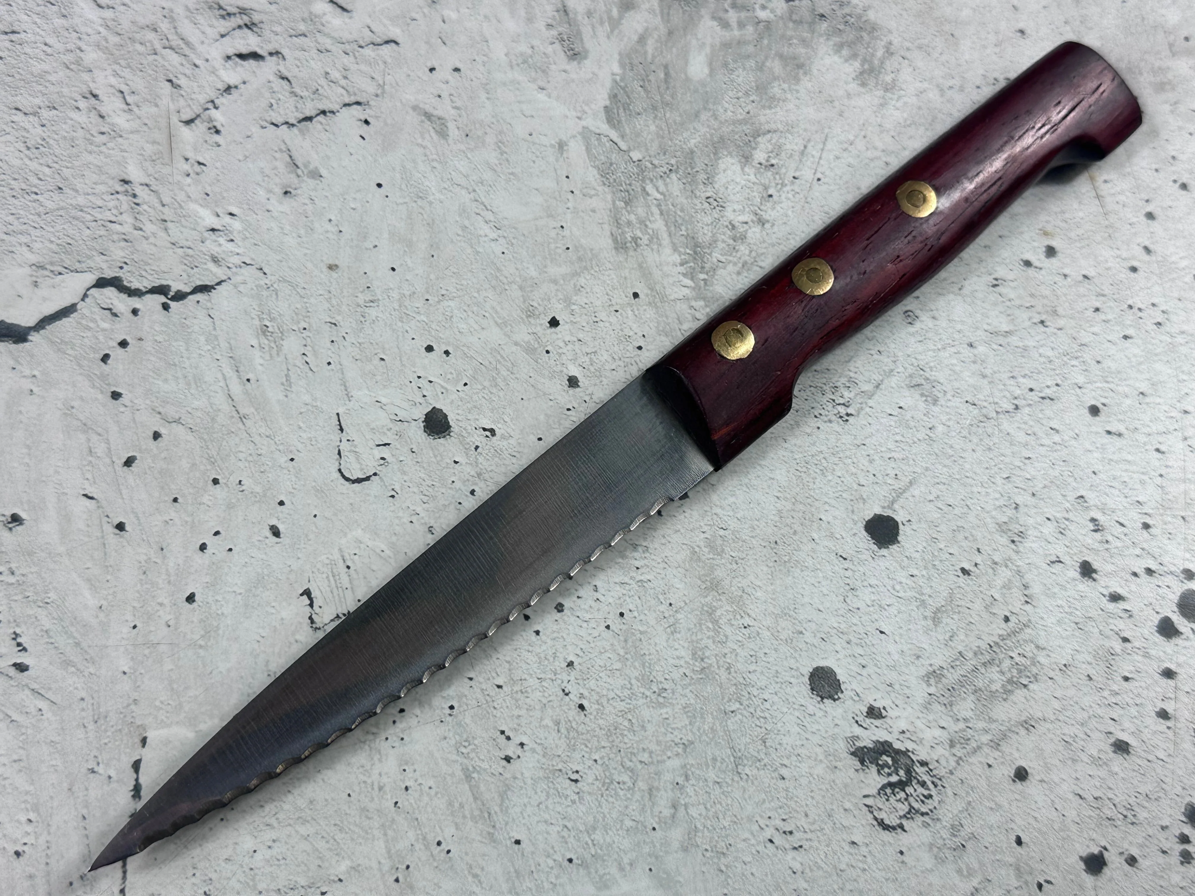 Vintage French Paring Knife Set 4x High Carbon Steel France 2020 - Image 15