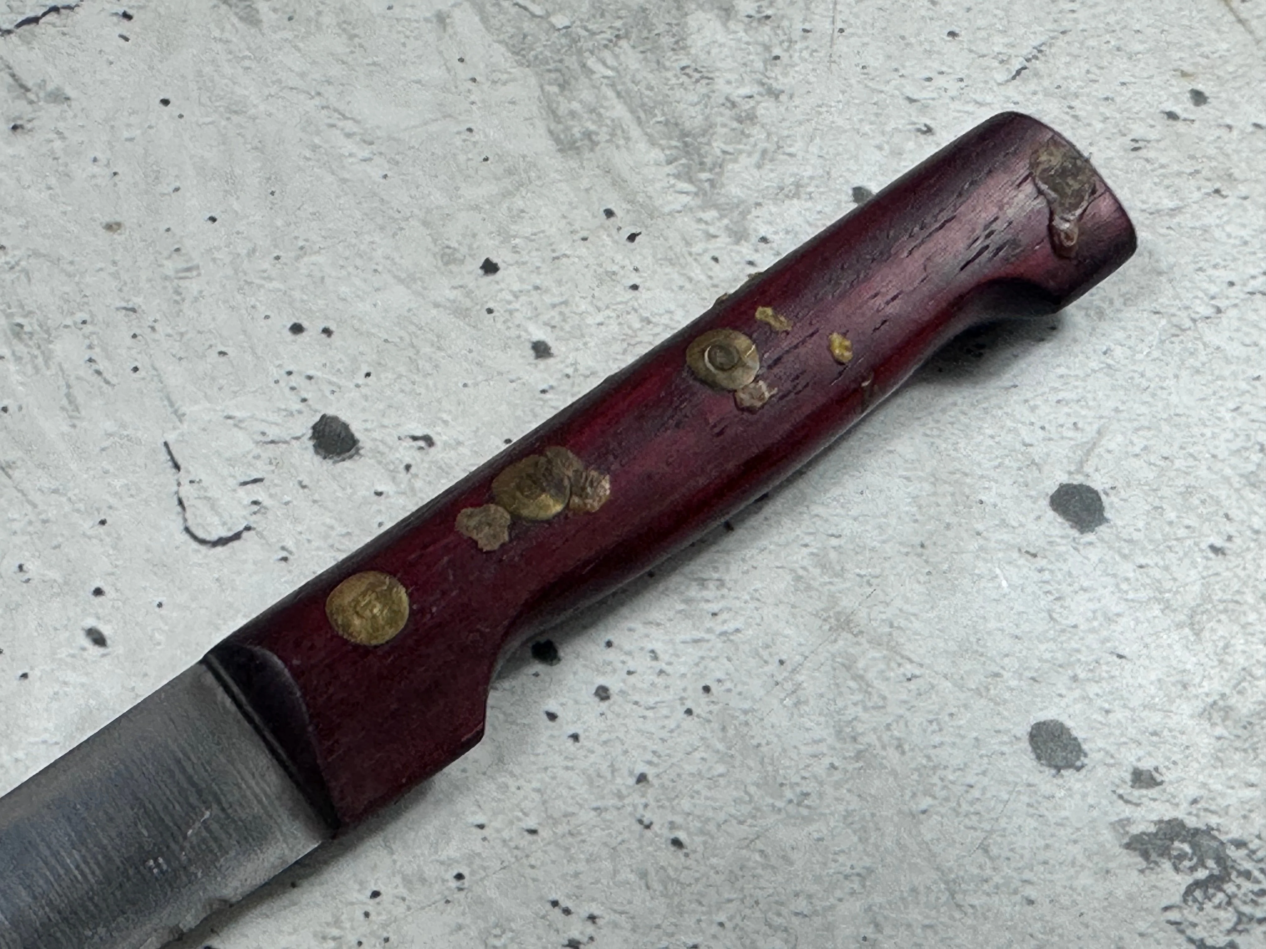 Vintage French Paring Knife Set 4x High Carbon Steel France 2020 - Image 6