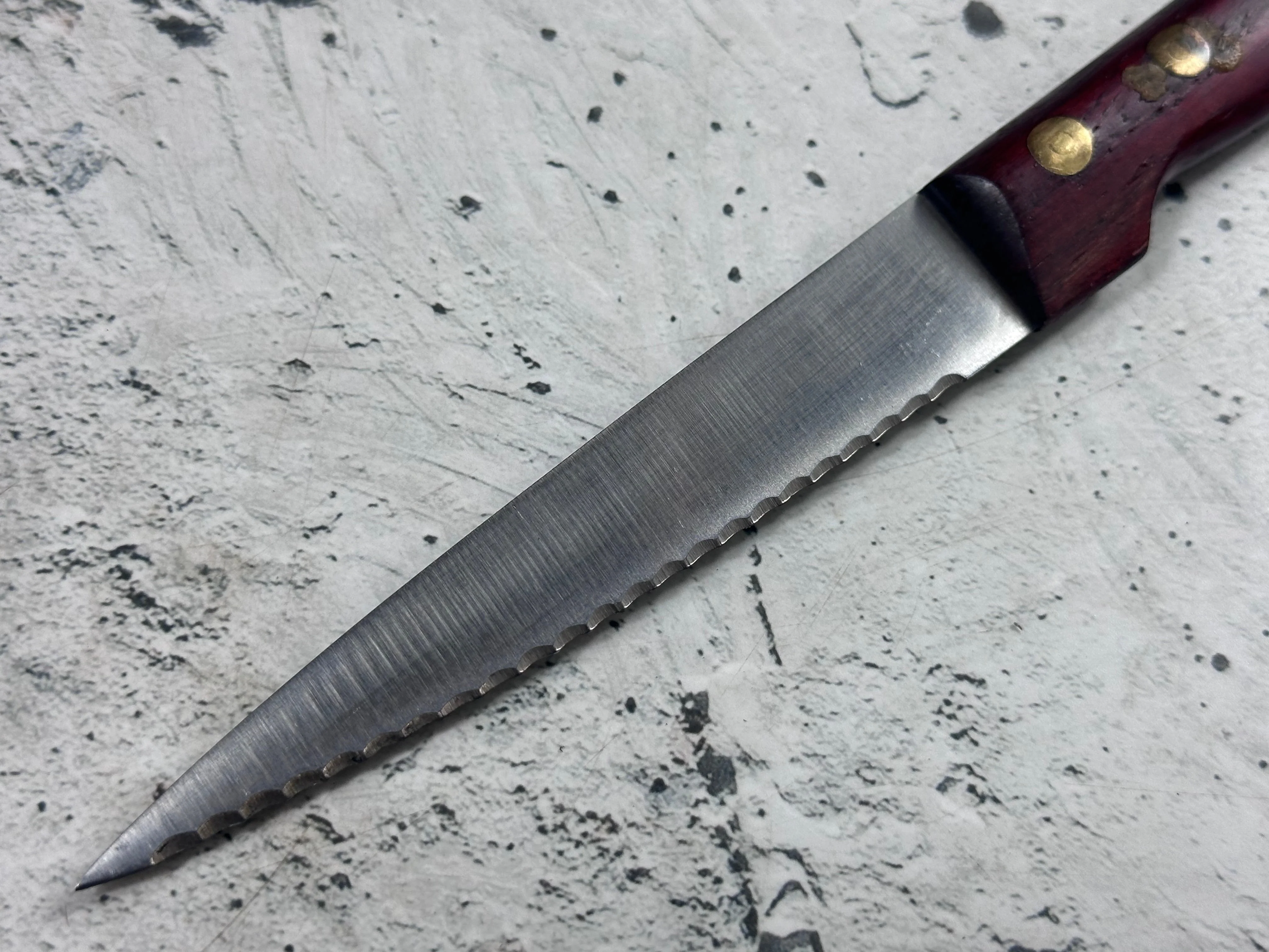 Vintage French Paring Knife Set 4x High Carbon Steel France 2020 - Image 7