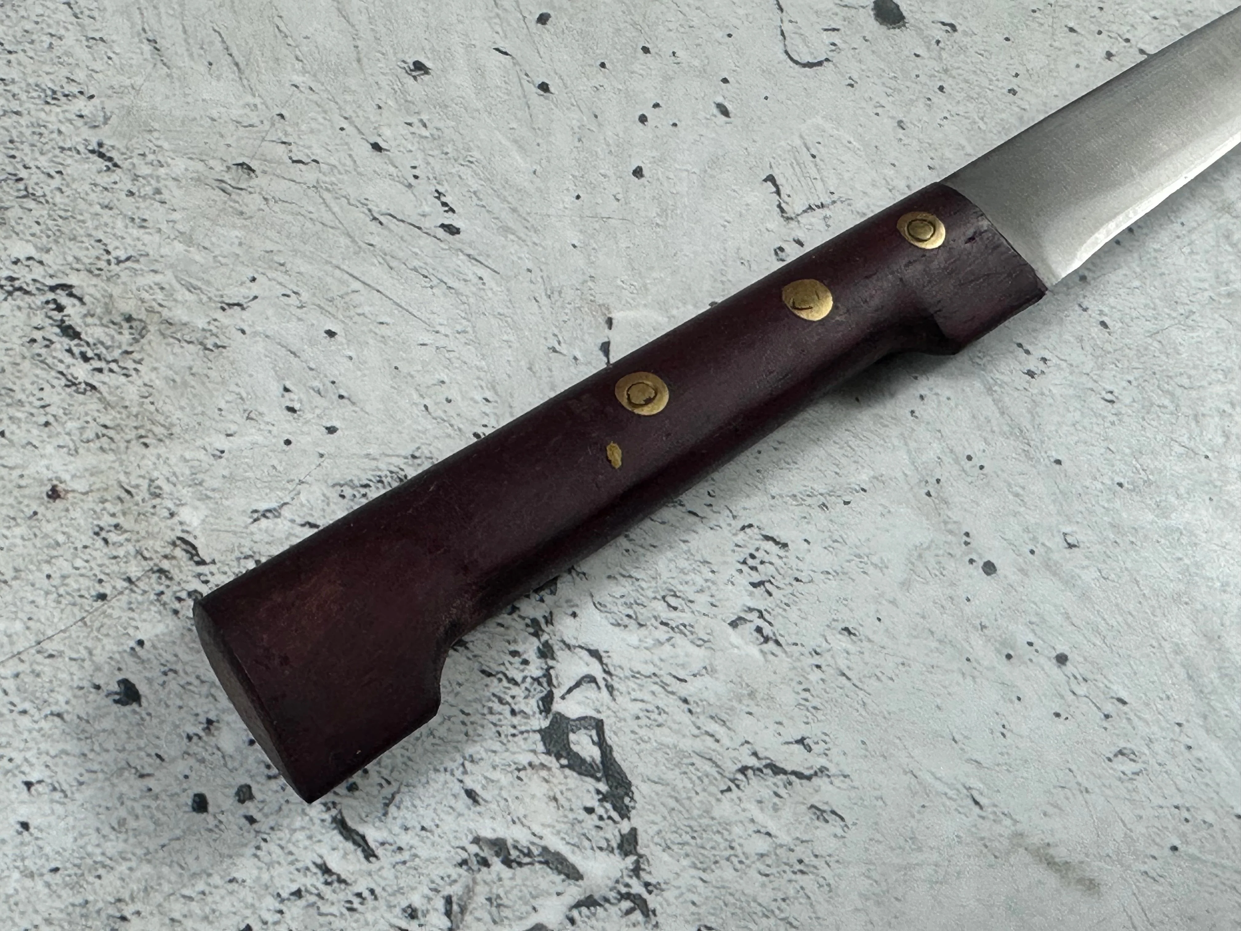 Vintage French Paring Knife Set 4x High Carbon Steel France 2020 - Image 9