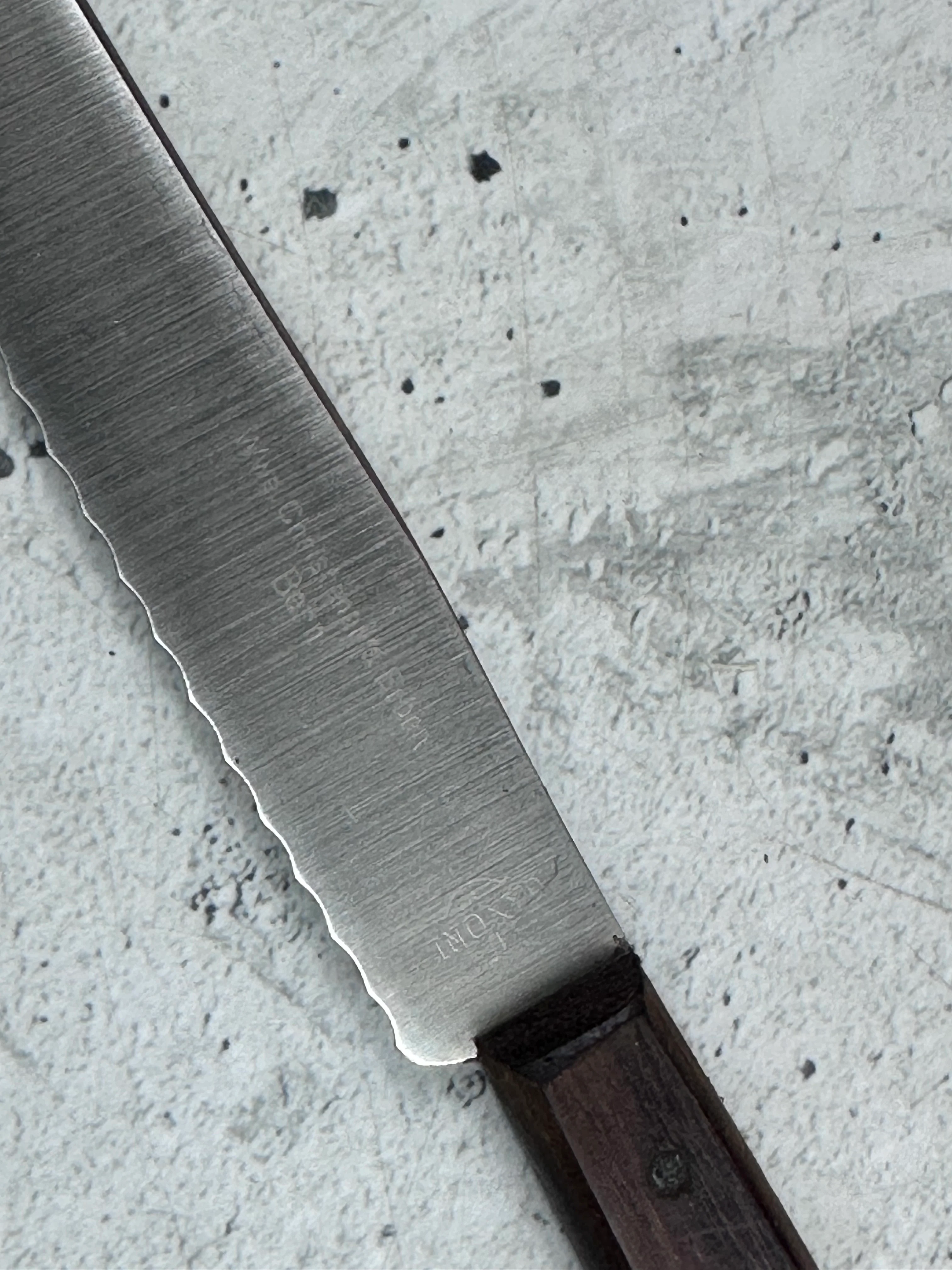 Vintage French Paring Knife Set 6x High Carbon Steel France 2021 - Image 10